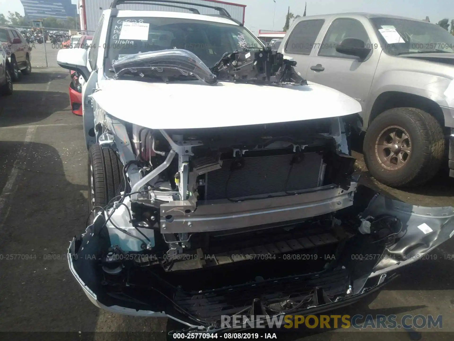 6 Photograph of a damaged car 2T3C1RFV2KW010562 TOYOTA RAV4 2019