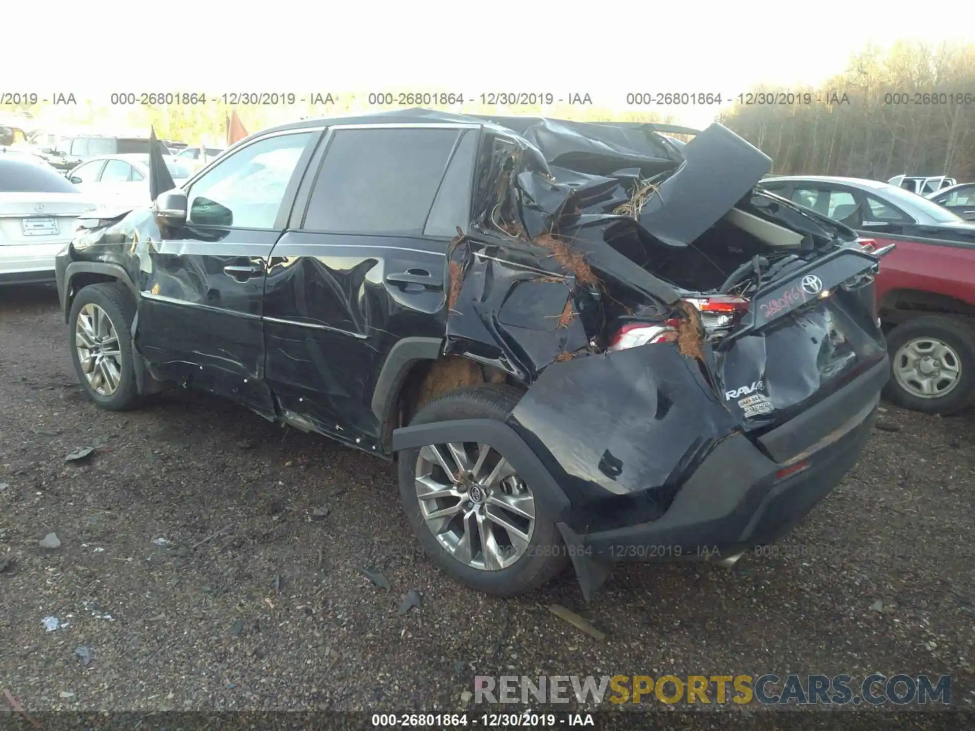 3 Photograph of a damaged car 2T3C1RFV2KW034523 TOYOTA RAV4 2019