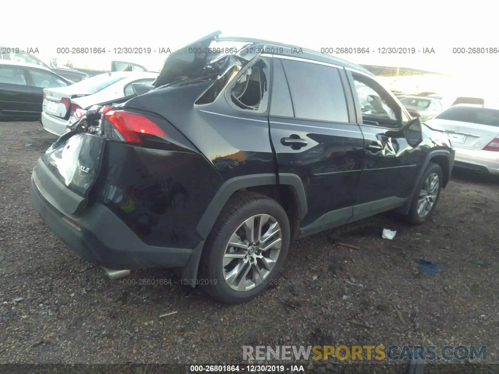 4 Photograph of a damaged car 2T3C1RFV2KW034523 TOYOTA RAV4 2019