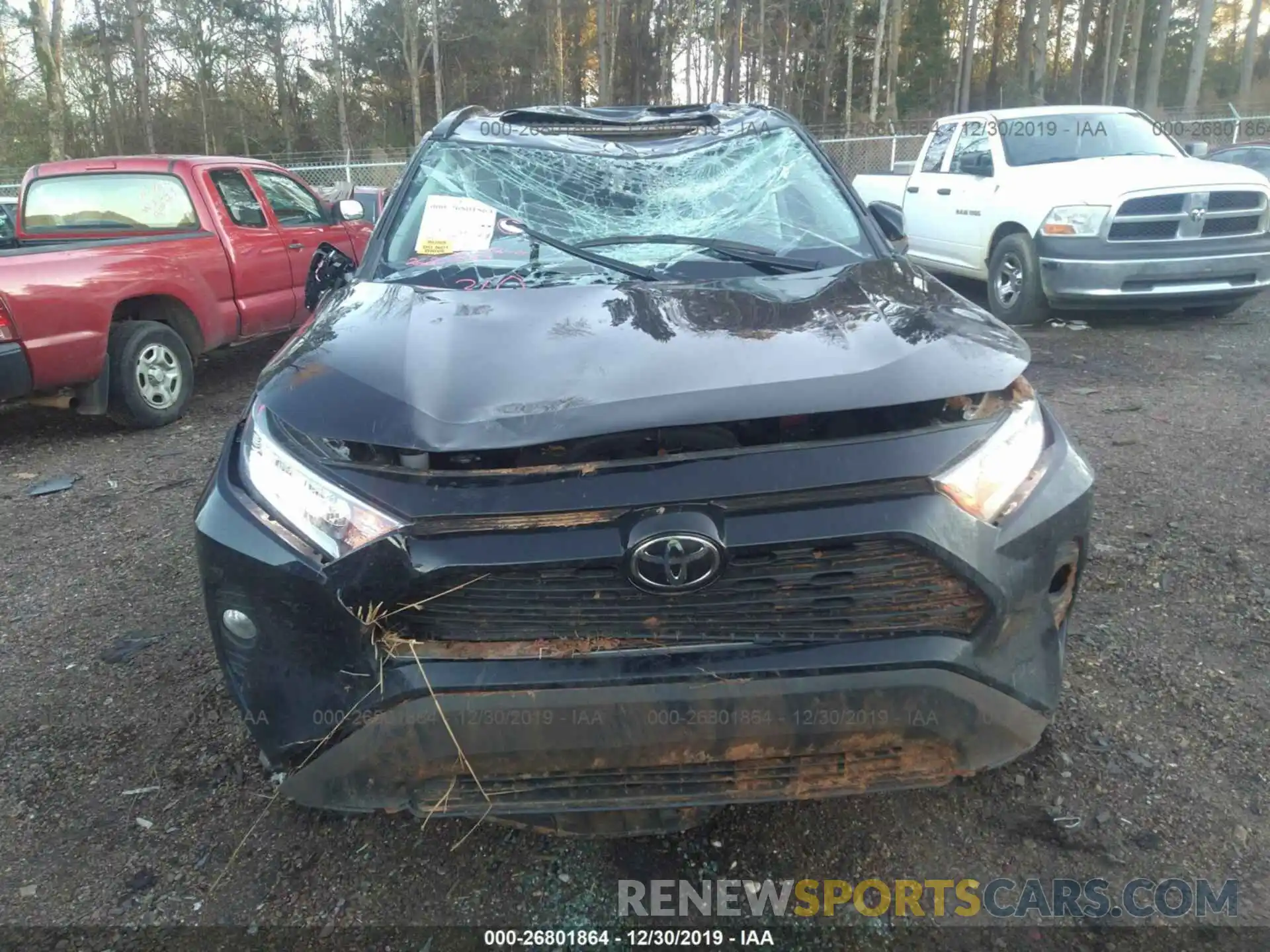 6 Photograph of a damaged car 2T3C1RFV2KW034523 TOYOTA RAV4 2019