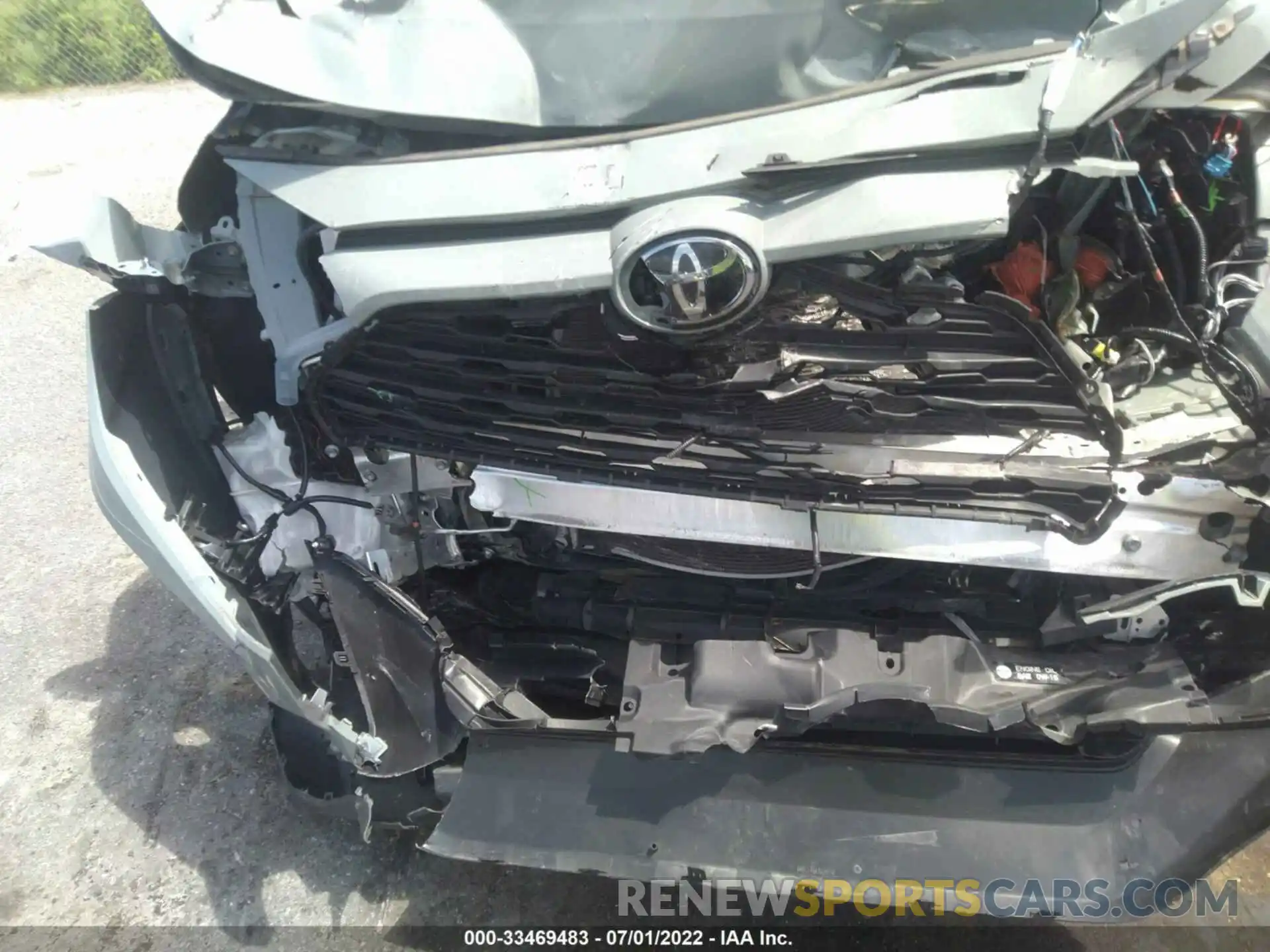 6 Photograph of a damaged car 2T3C1RFV2KW046171 TOYOTA RAV4 2019