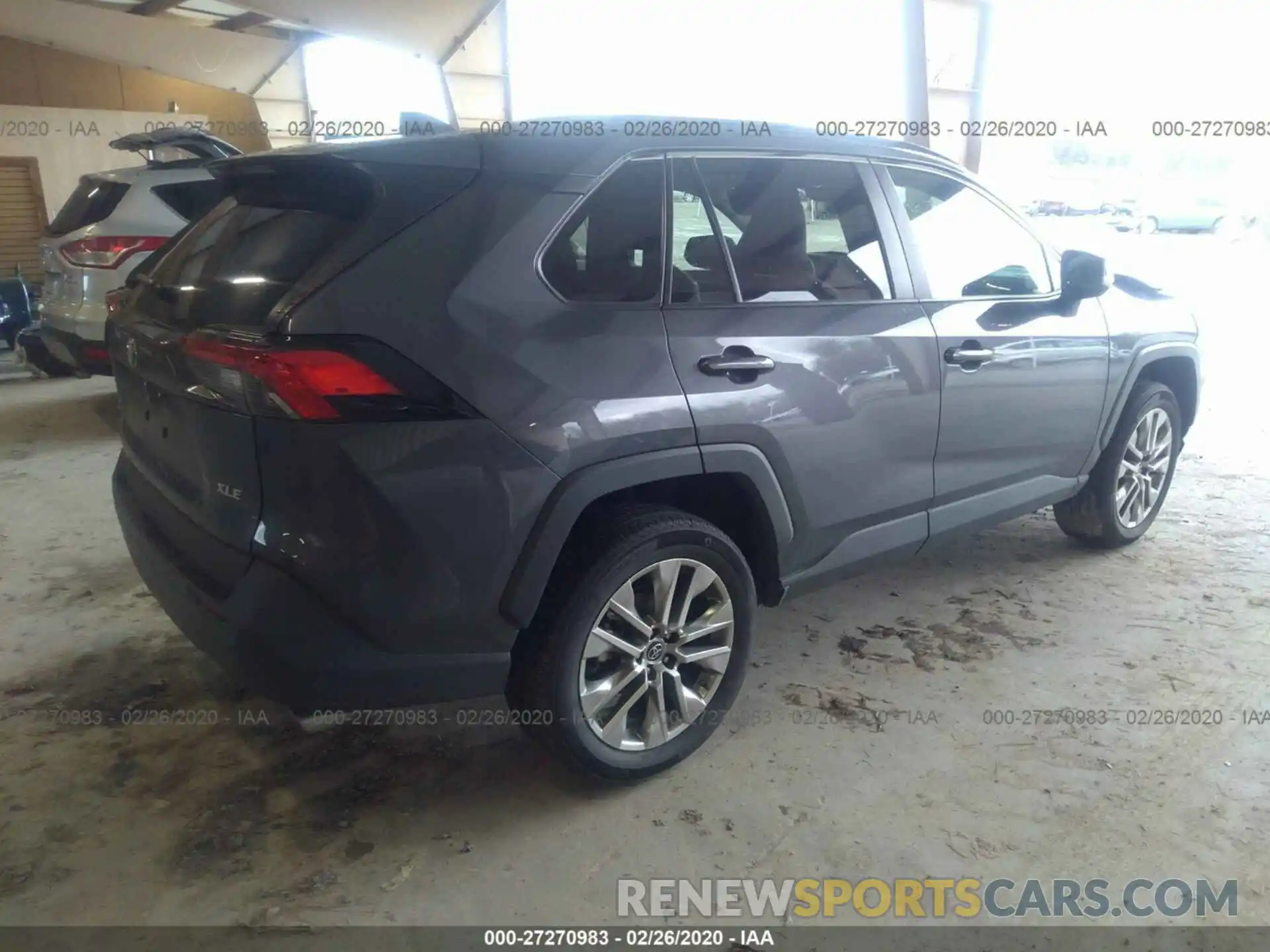 4 Photograph of a damaged car 2T3C1RFV2KW053573 TOYOTA RAV4 2019