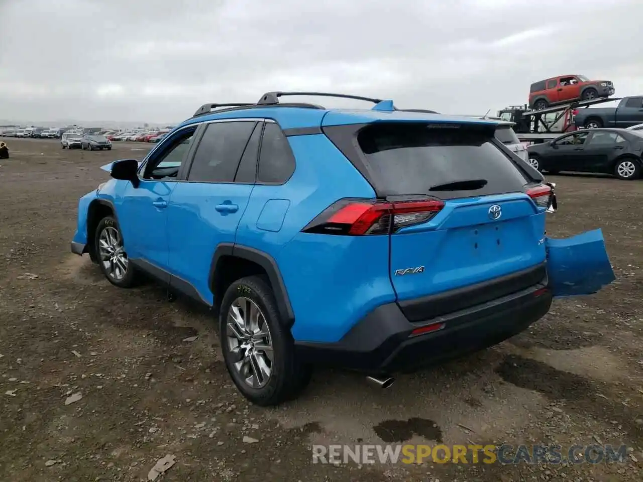 3 Photograph of a damaged car 2T3C1RFV2KW055338 TOYOTA RAV4 2019