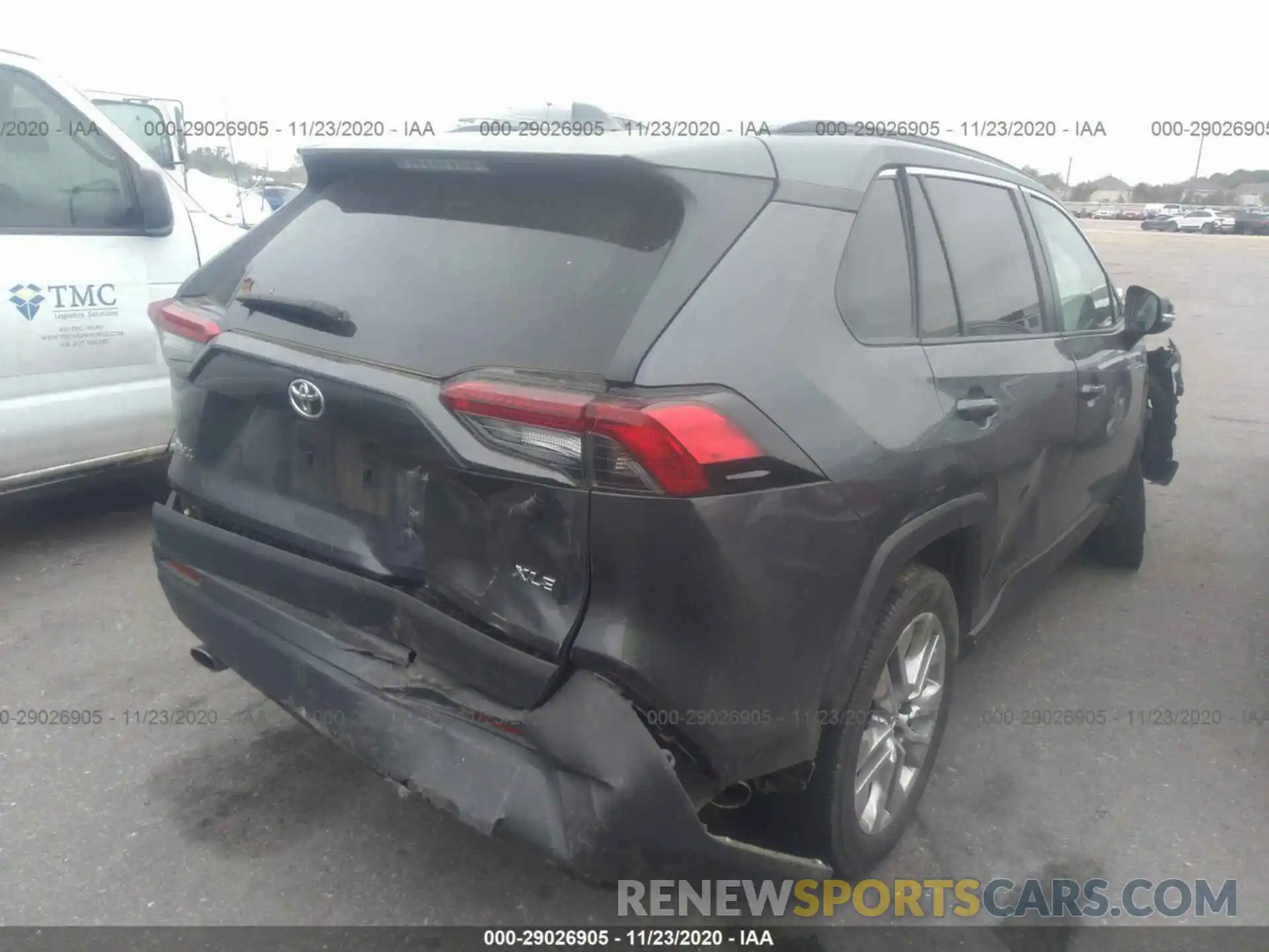 4 Photograph of a damaged car 2T3C1RFV3KC001208 TOYOTA RAV4 2019