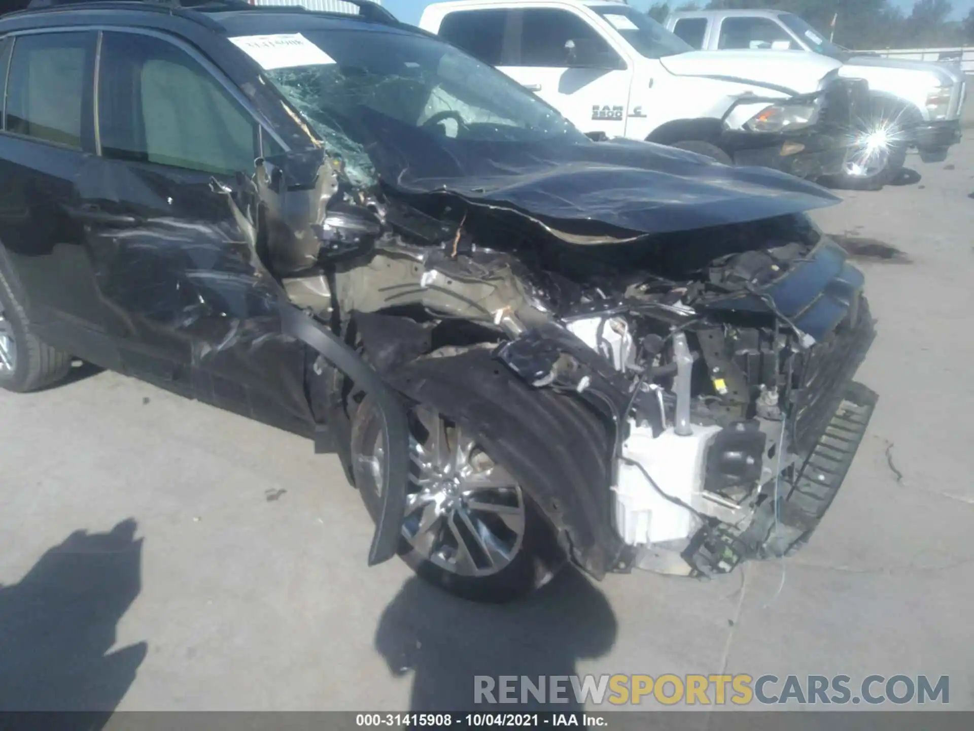 6 Photograph of a damaged car 2T3C1RFV3KC002732 TOYOTA RAV4 2019