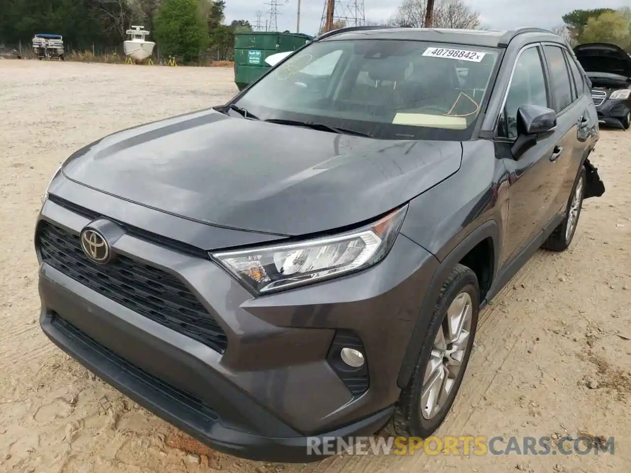 2 Photograph of a damaged car 2T3C1RFV3KC007316 TOYOTA RAV4 2019