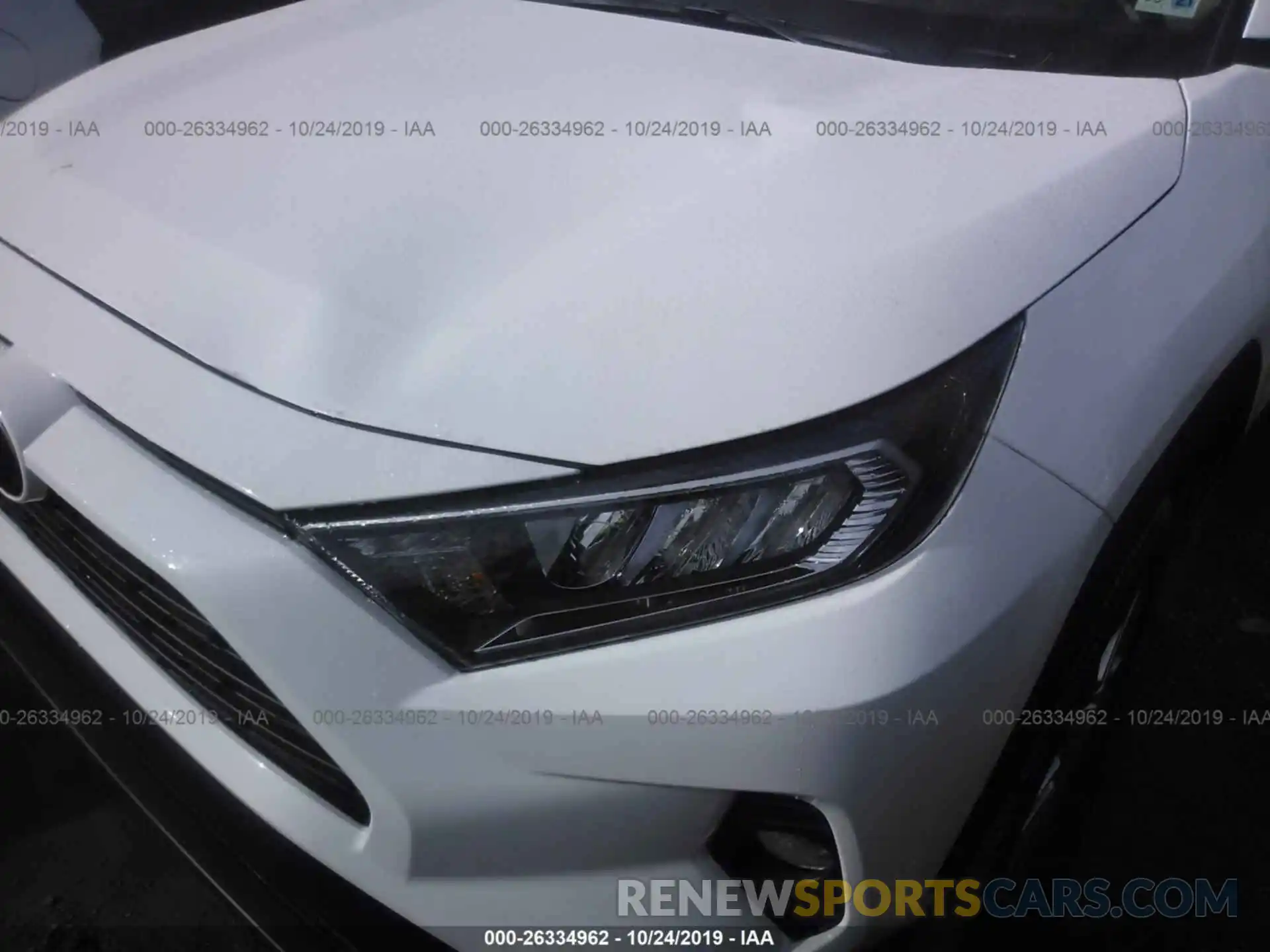 6 Photograph of a damaged car 2T3C1RFV3KC022818 TOYOTA RAV4 2019