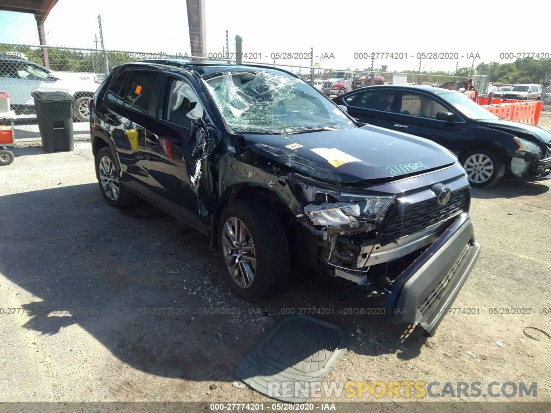 6 Photograph of a damaged car 2T3C1RFV3KC025573 TOYOTA RAV4 2019