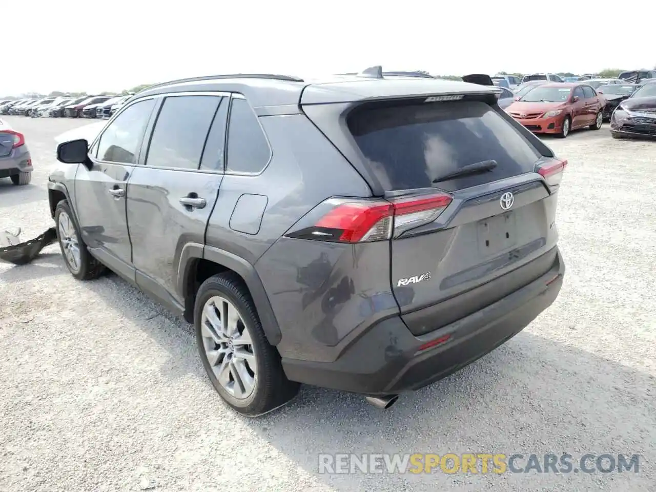 3 Photograph of a damaged car 2T3C1RFV3KW021862 TOYOTA RAV4 2019