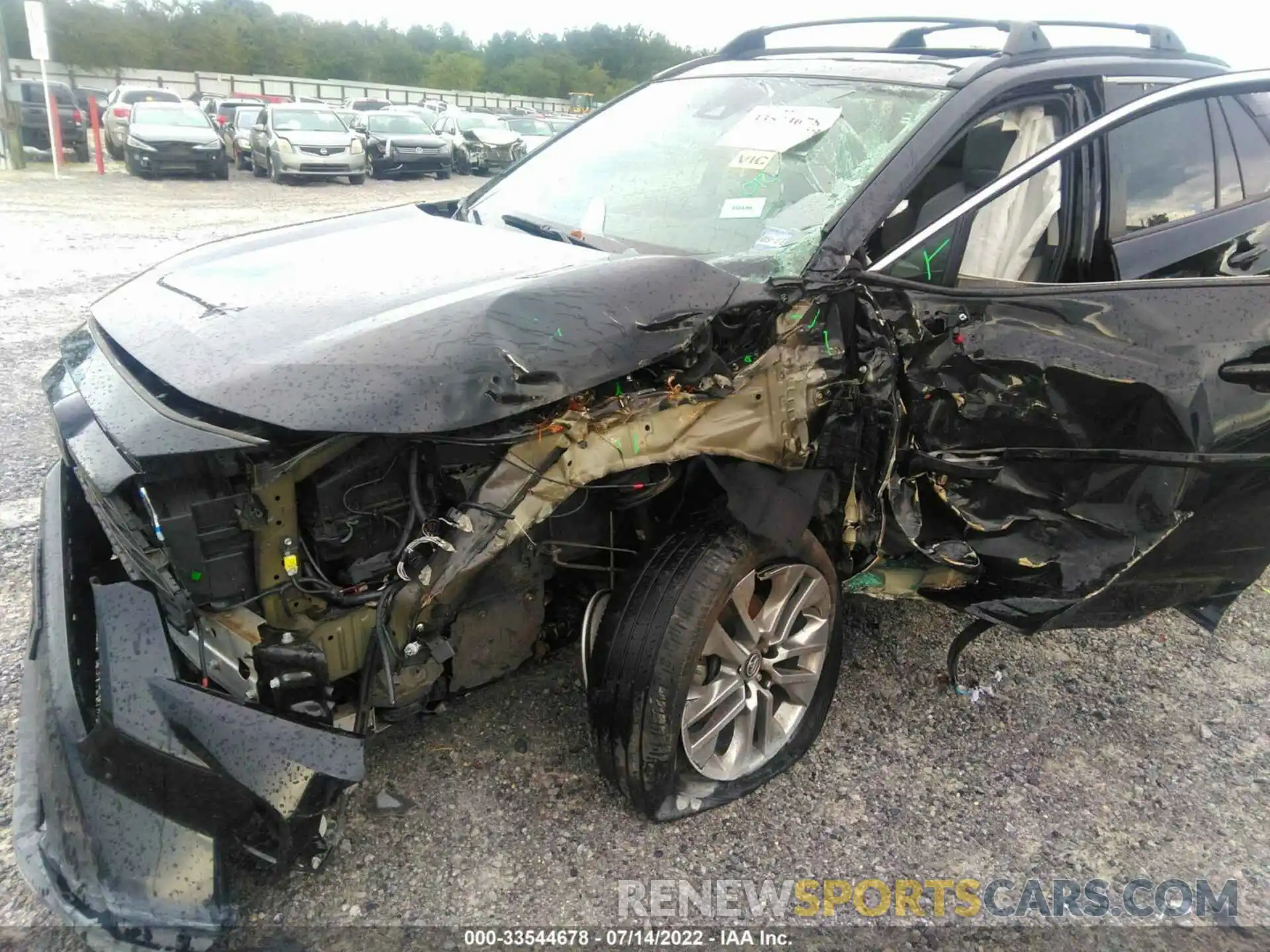 6 Photograph of a damaged car 2T3C1RFV3KW025085 TOYOTA RAV4 2019