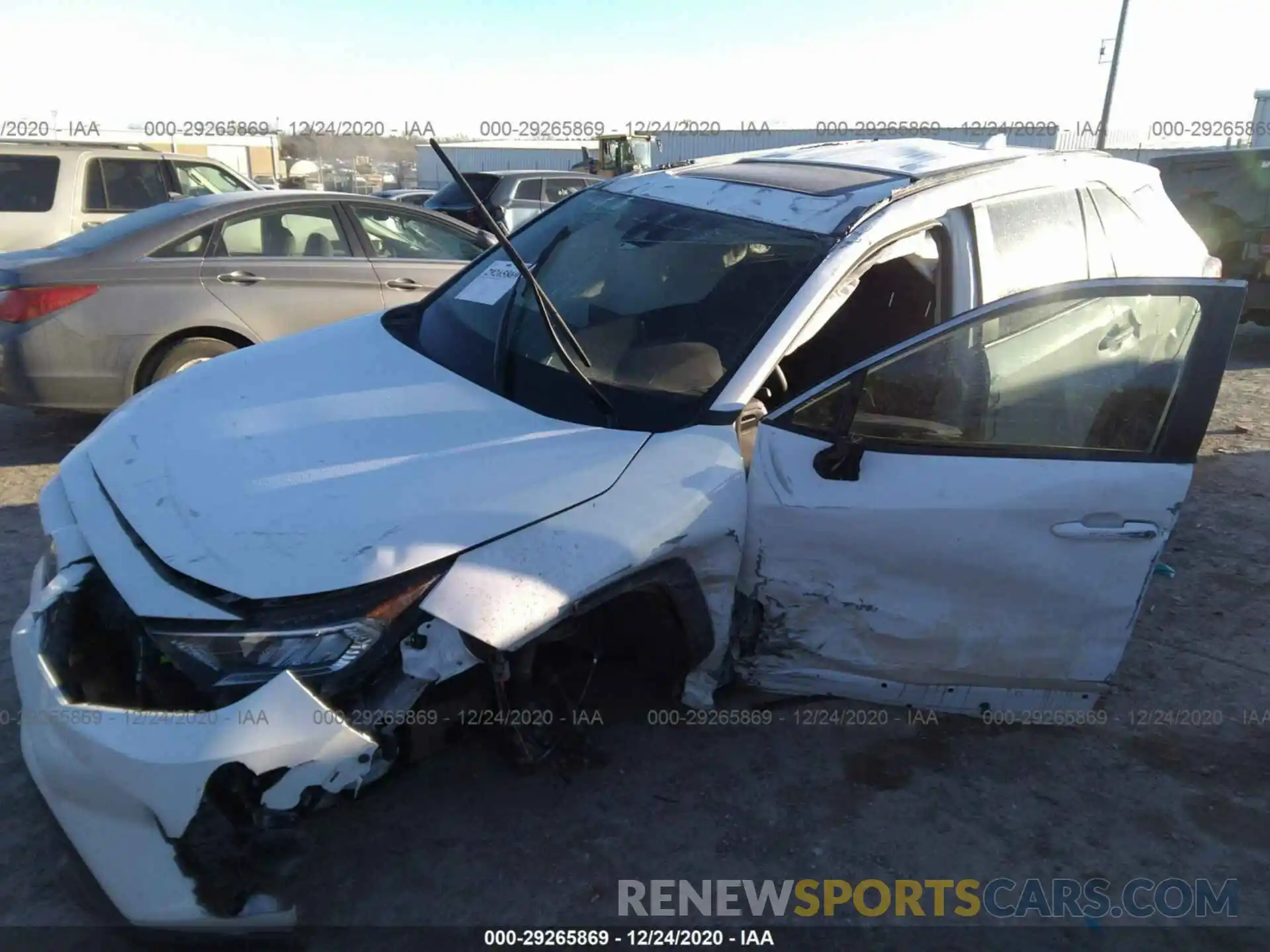 6 Photograph of a damaged car 2T3C1RFV3KW032344 TOYOTA RAV4 2019