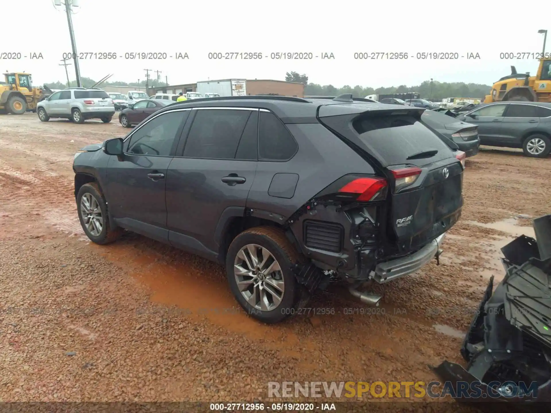 3 Photograph of a damaged car 2T3C1RFV3KW052500 TOYOTA RAV4 2019