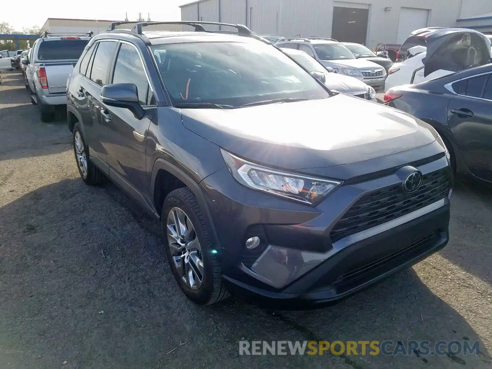 1 Photograph of a damaged car 2T3C1RFV4KC003260 TOYOTA RAV4 2019