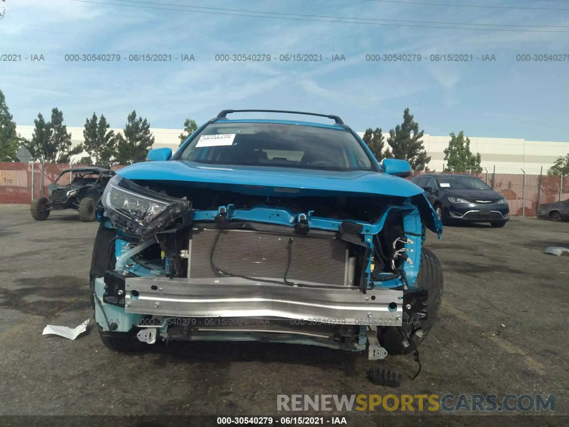 6 Photograph of a damaged car 2T3C1RFV4KC013383 TOYOTA RAV4 2019