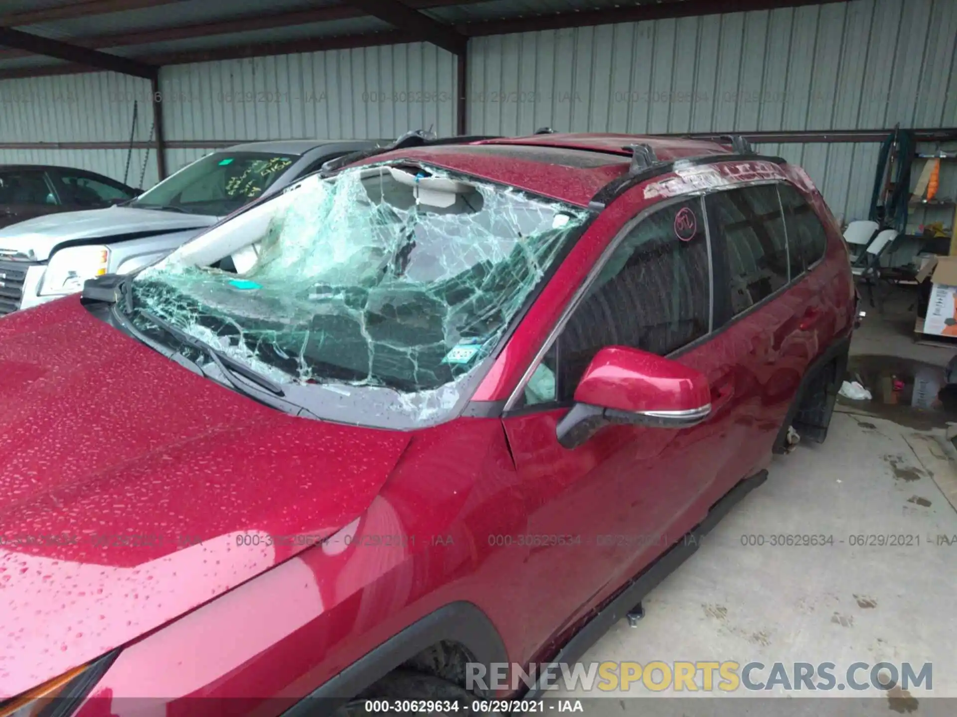 6 Photograph of a damaged car 2T3C1RFV4KW008893 TOYOTA RAV4 2019