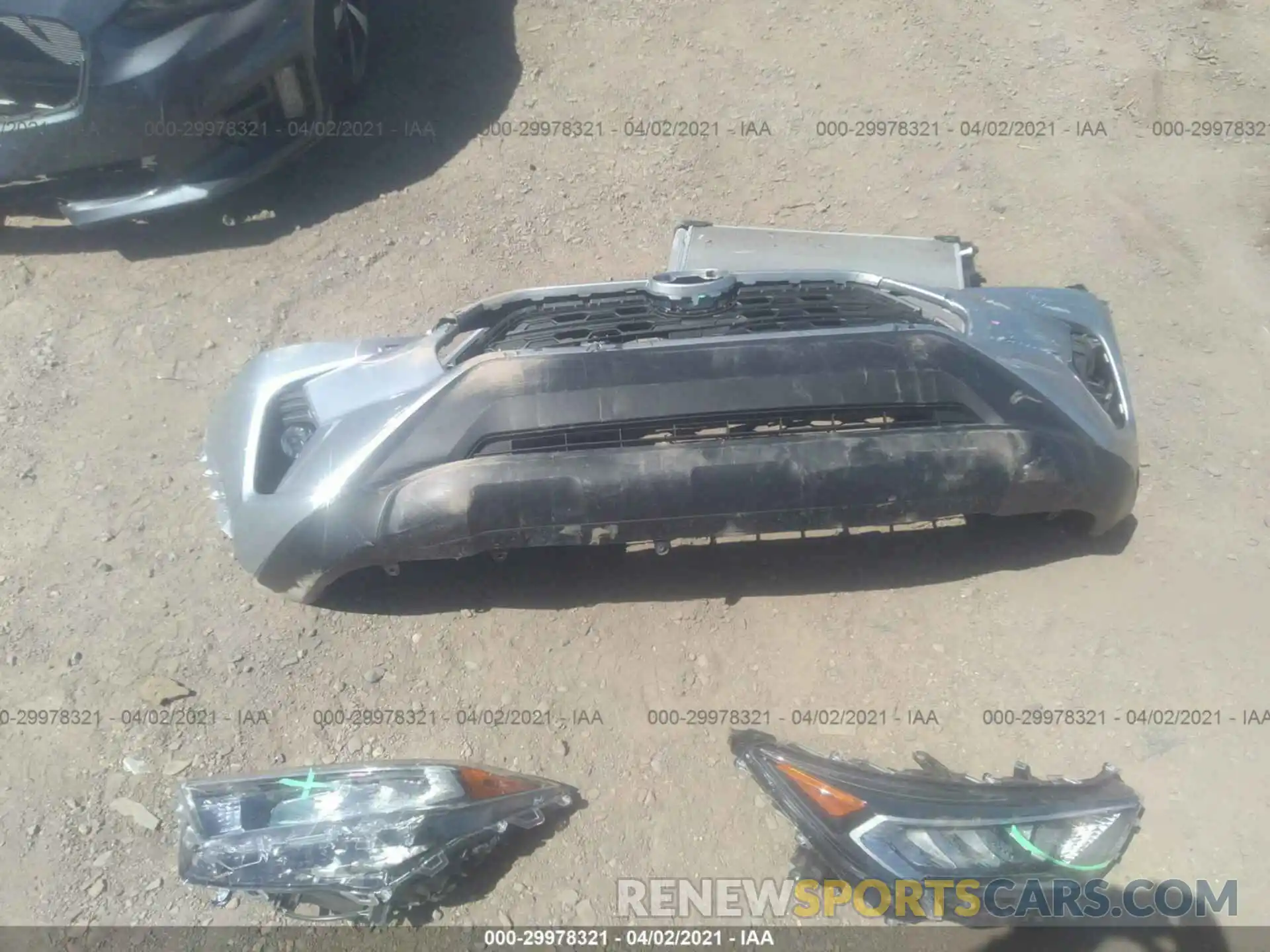 11 Photograph of a damaged car 2T3C1RFV4KW025709 TOYOTA RAV4 2019