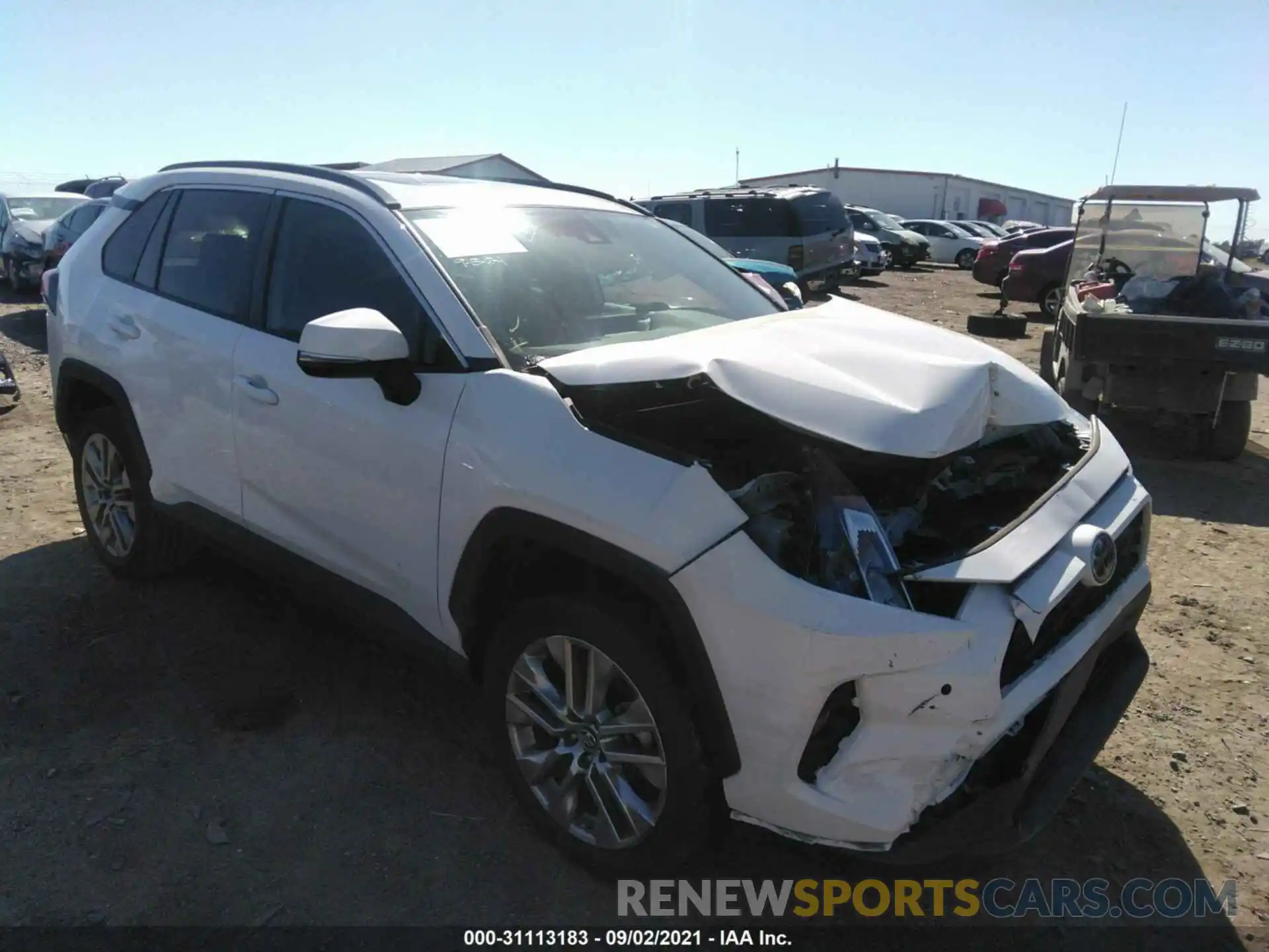 1 Photograph of a damaged car 2T3C1RFV5KW012399 TOYOTA RAV4 2019