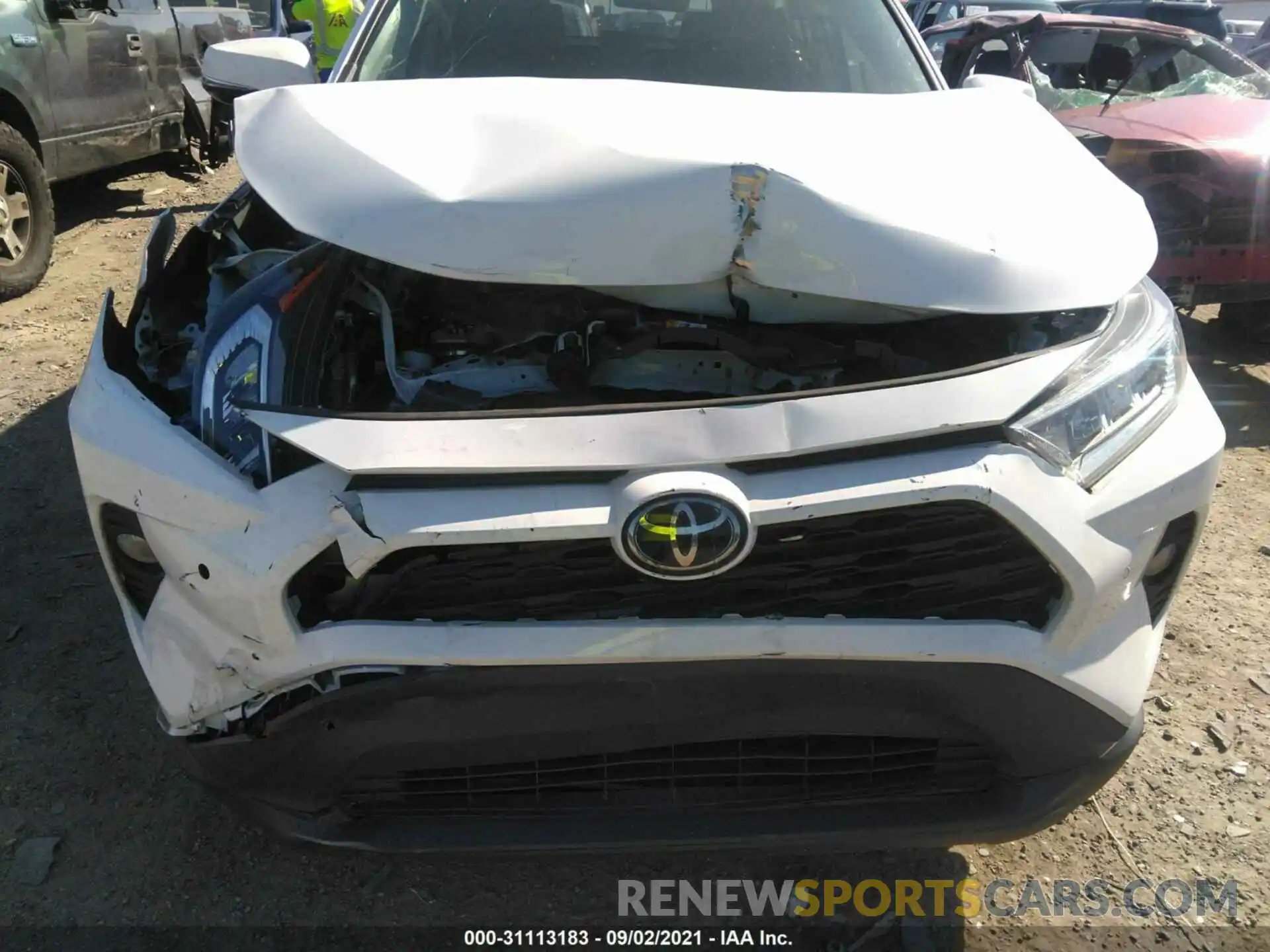 6 Photograph of a damaged car 2T3C1RFV5KW012399 TOYOTA RAV4 2019