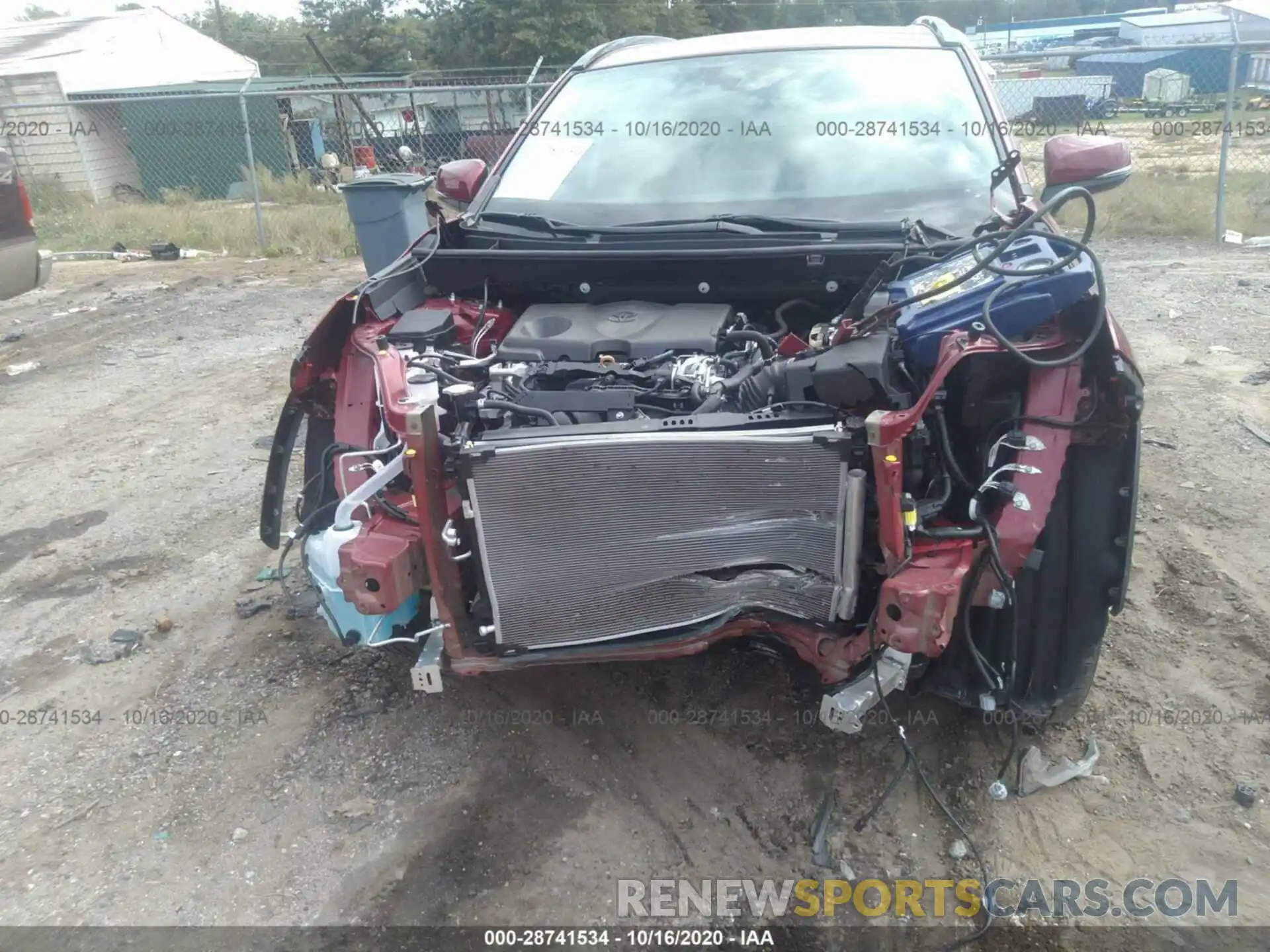 6 Фотография поврежденного автомобиля 2T3C1RFV5KW046293 TOYOTA RAV4 2019