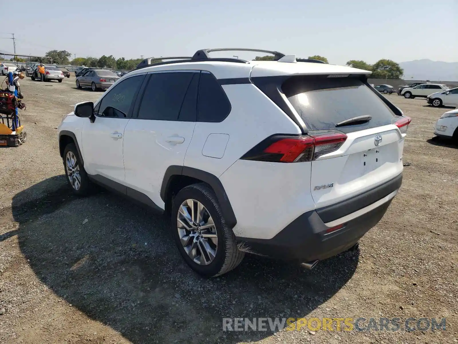 3 Photograph of a damaged car 2T3C1RFV6KC008816 TOYOTA RAV4 2019