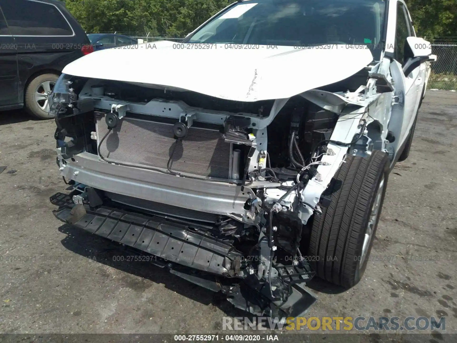 6 Photograph of a damaged car 2T3C1RFV6KW014680 TOYOTA RAV4 2019