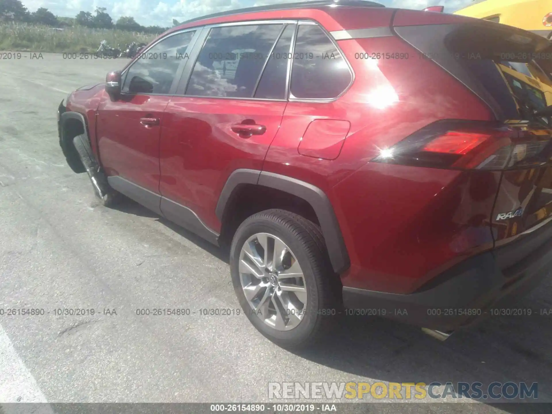 3 Photograph of a damaged car 2T3C1RFV6KW018678 TOYOTA RAV4 2019