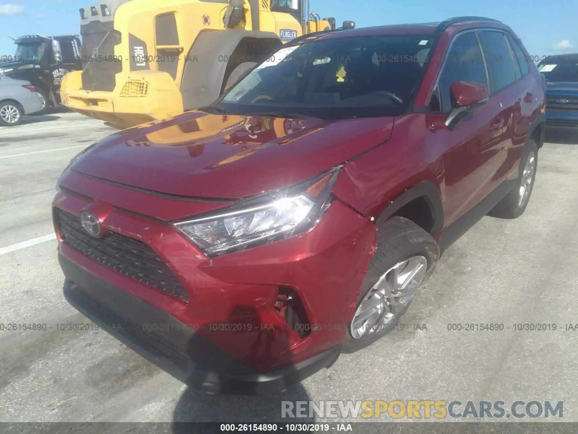 6 Photograph of a damaged car 2T3C1RFV6KW018678 TOYOTA RAV4 2019