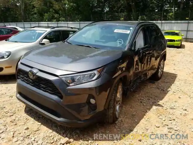 2 Фотография поврежденного автомобиля 2T3C1RFV6KW022715 TOYOTA RAV4 2019