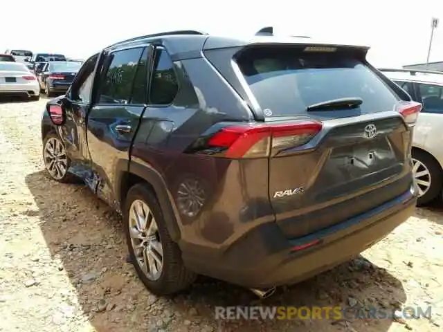 3 Photograph of a damaged car 2T3C1RFV6KW022715 TOYOTA RAV4 2019