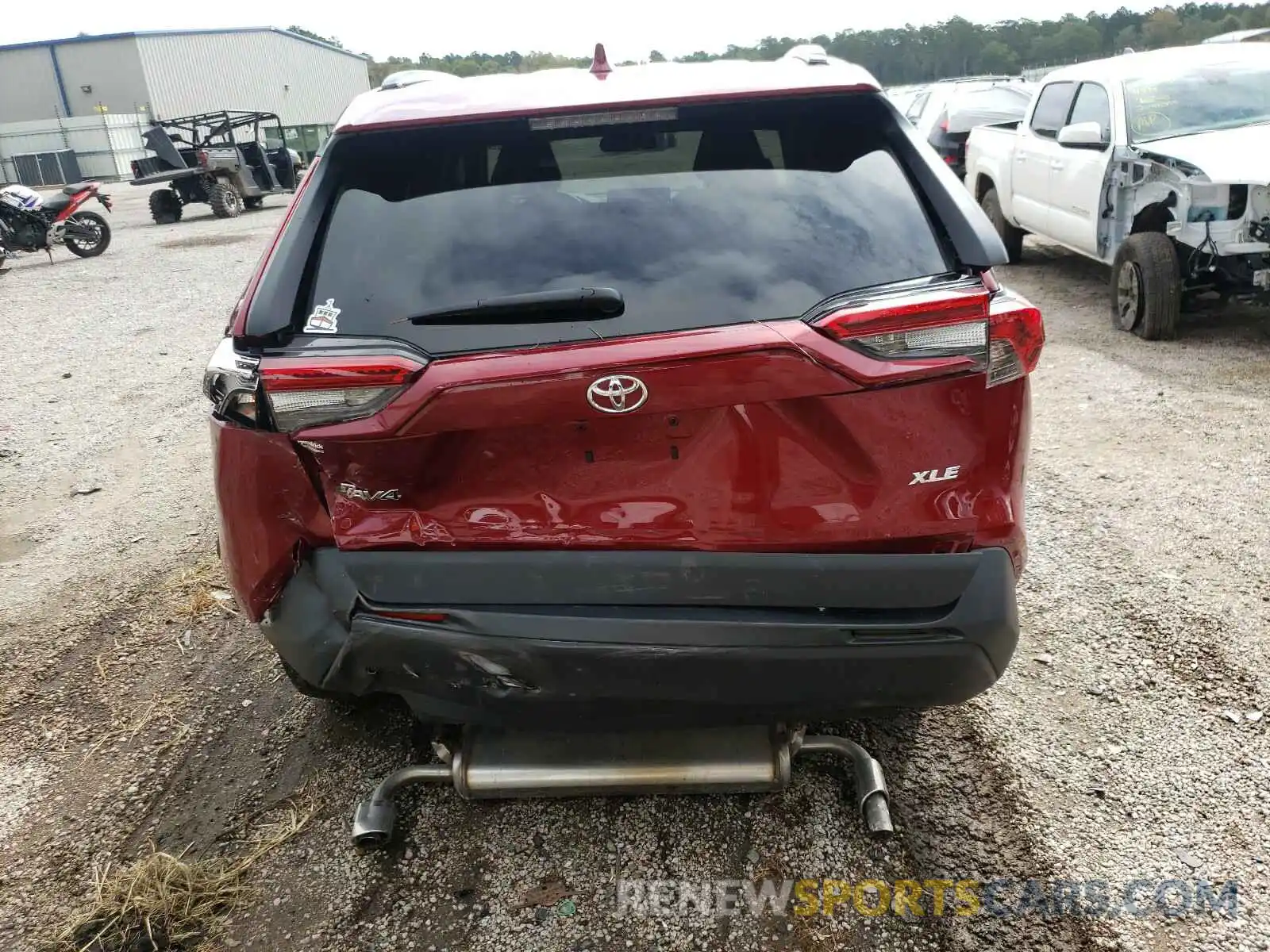 9 Фотография поврежденного автомобиля 2T3C1RFV6KW042060 TOYOTA RAV4 2019