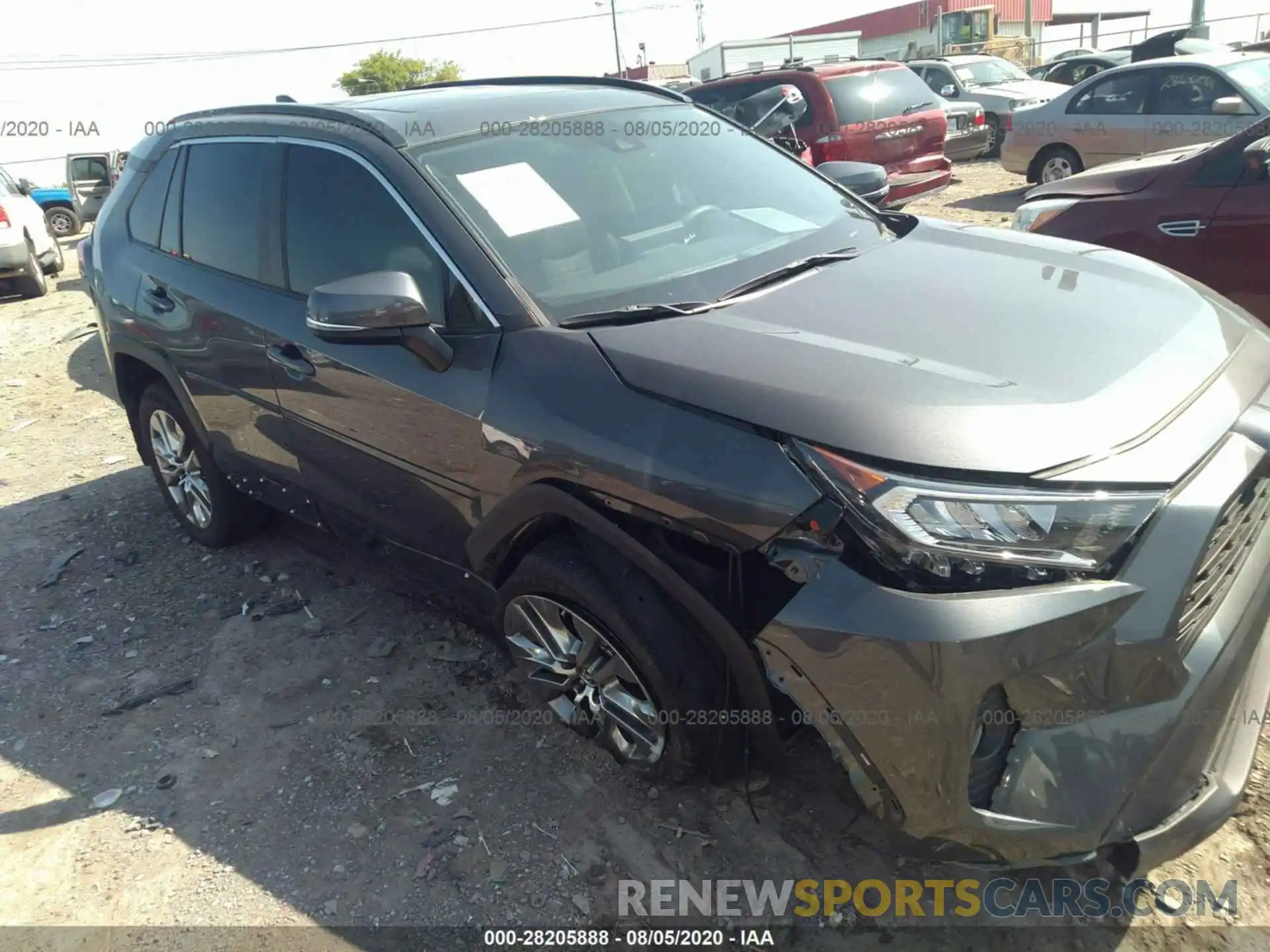 1 Photograph of a damaged car 2T3C1RFV6KW052667 TOYOTA RAV4 2019