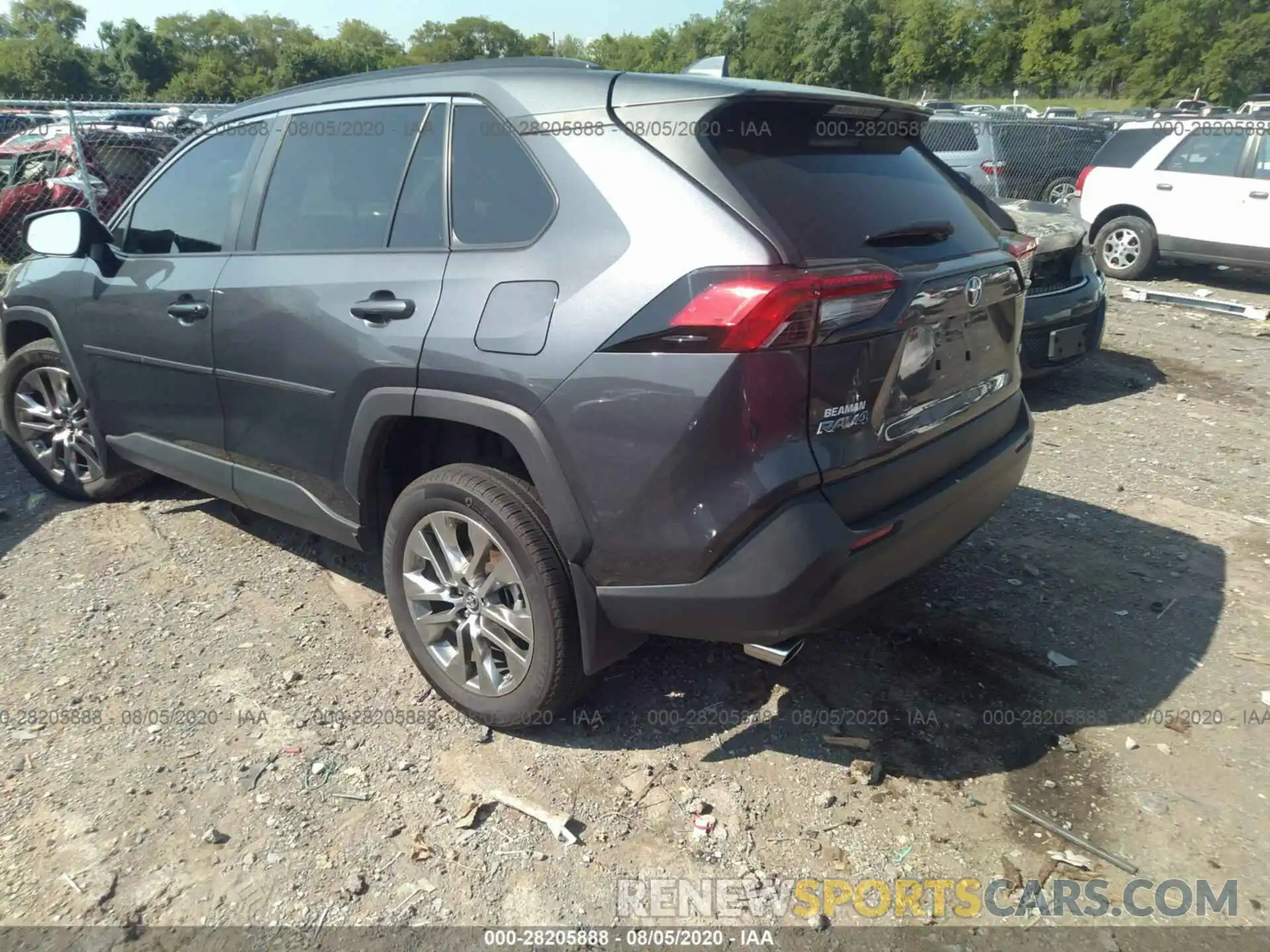 3 Фотография поврежденного автомобиля 2T3C1RFV6KW052667 TOYOTA RAV4 2019