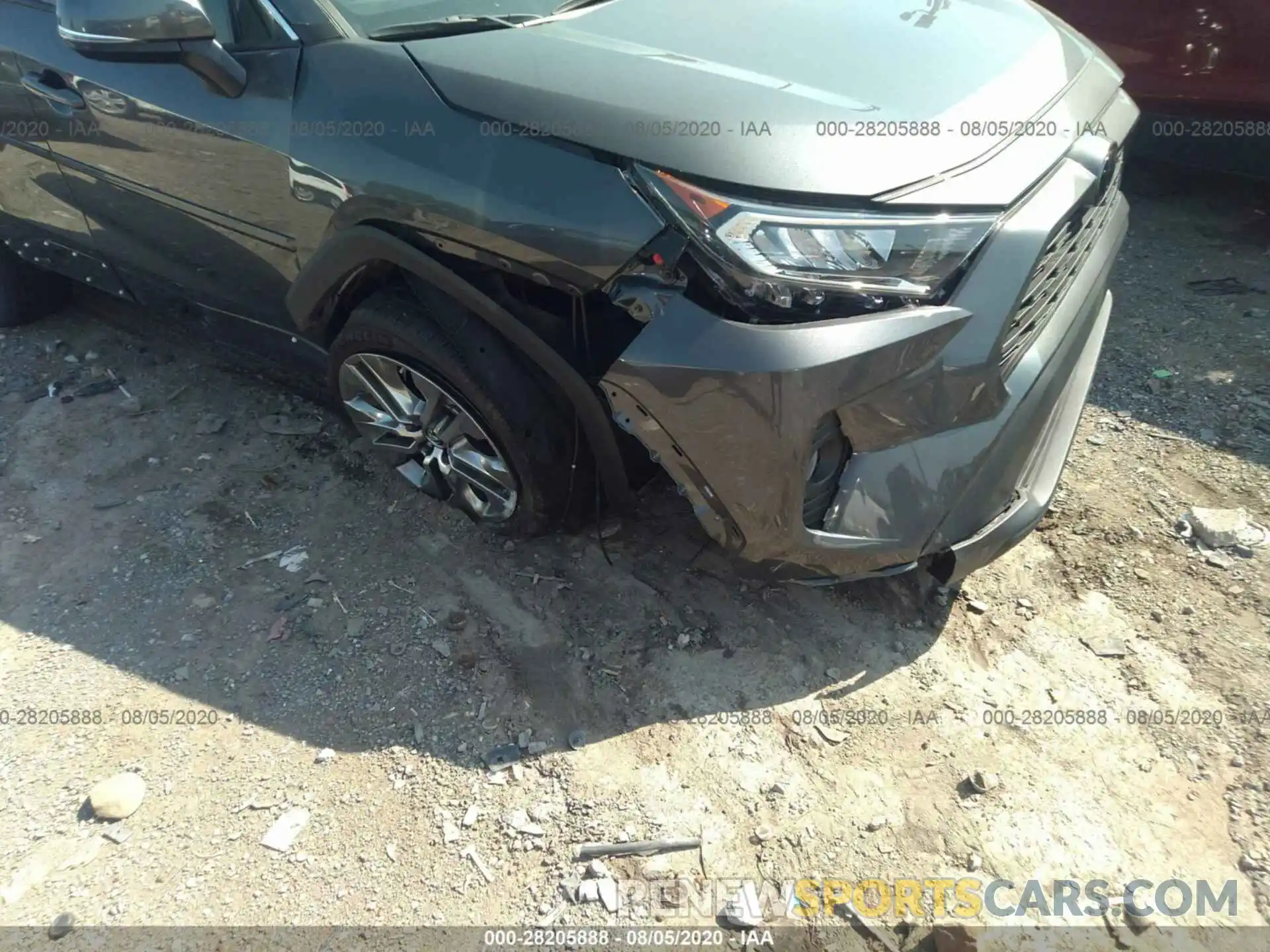 6 Photograph of a damaged car 2T3C1RFV6KW052667 TOYOTA RAV4 2019