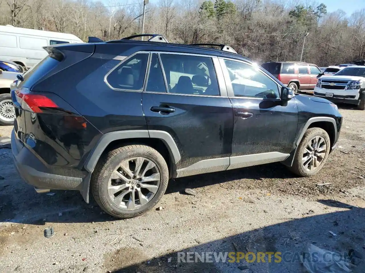 3 Photograph of a damaged car 2T3C1RFV6KW053074 TOYOTA RAV4 2019