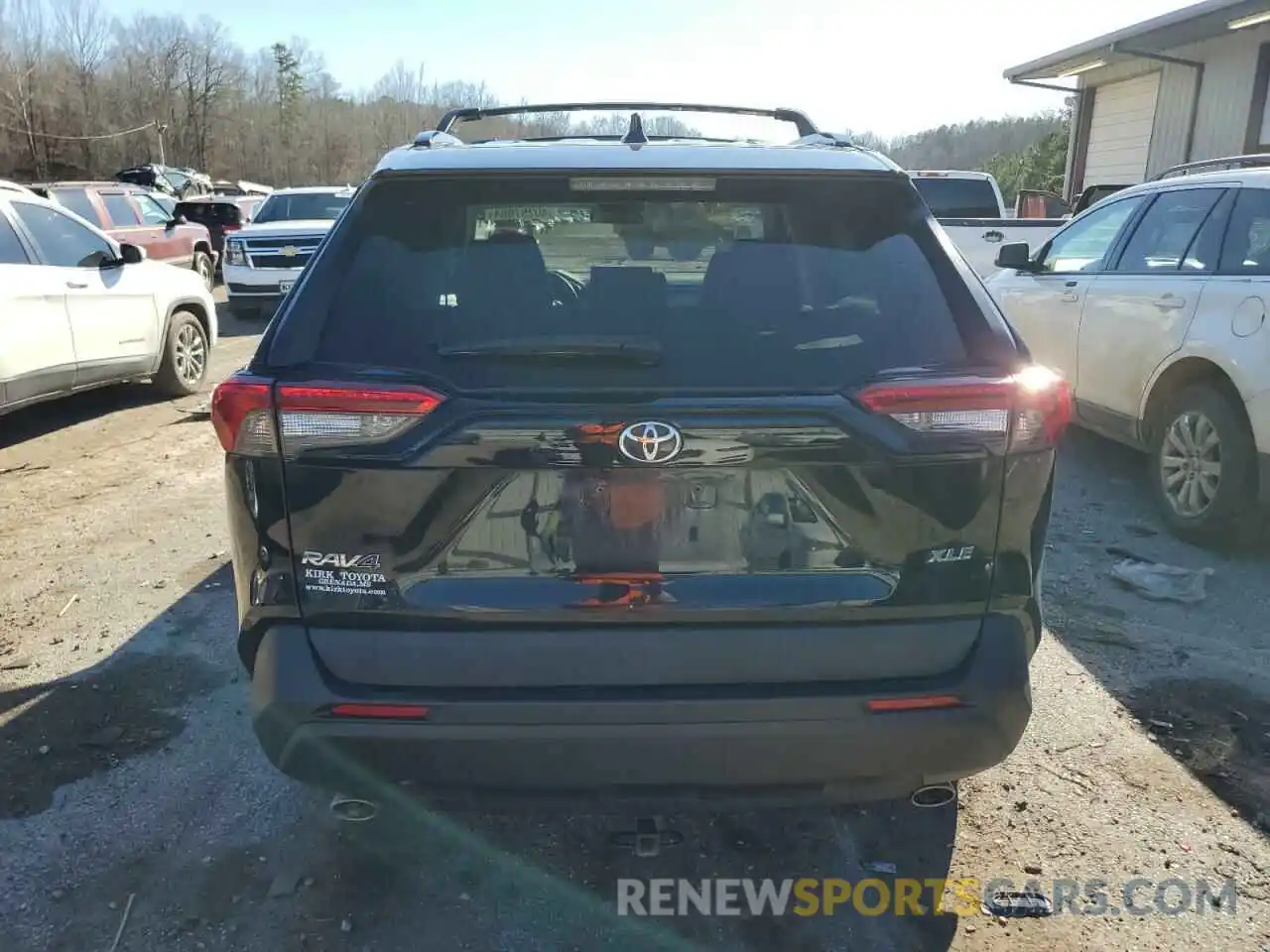 6 Photograph of a damaged car 2T3C1RFV6KW053074 TOYOTA RAV4 2019