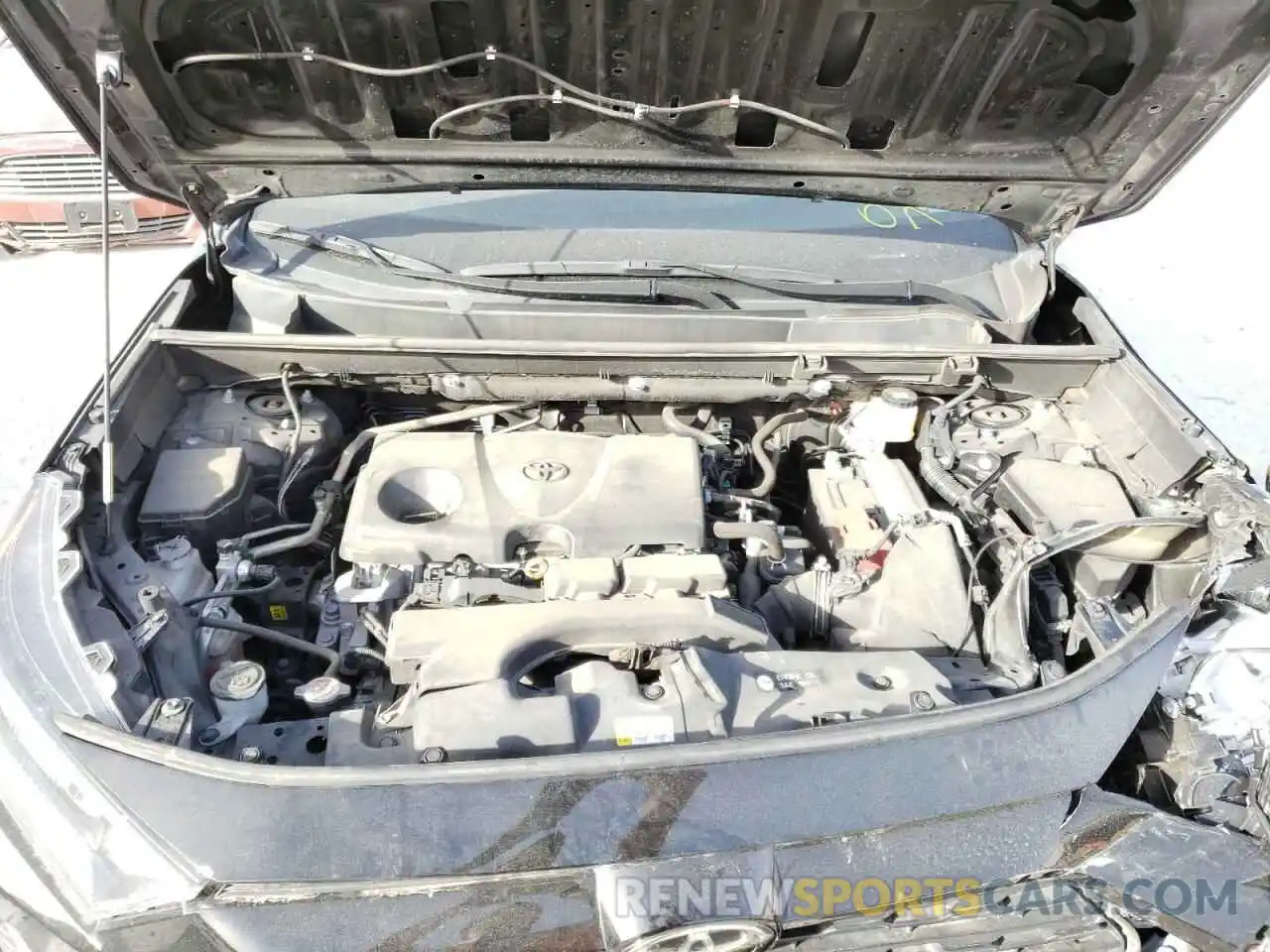 7 Фотография поврежденного автомобиля 2T3C1RFV7KC007741 TOYOTA RAV4 2019