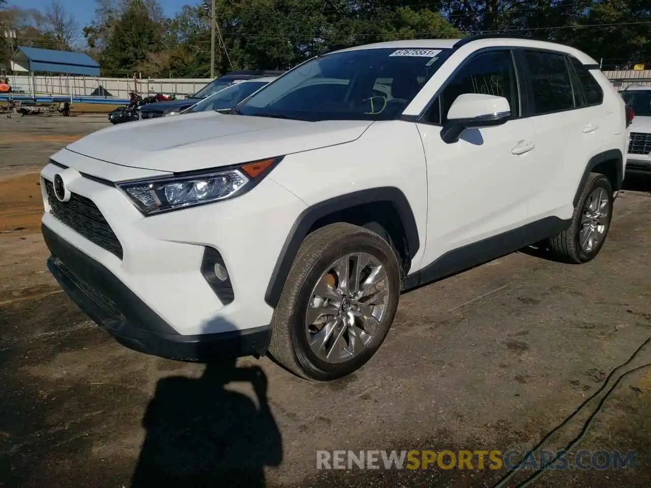 2 Фотография поврежденного автомобиля 2T3C1RFV7KC010235 TOYOTA RAV4 2019