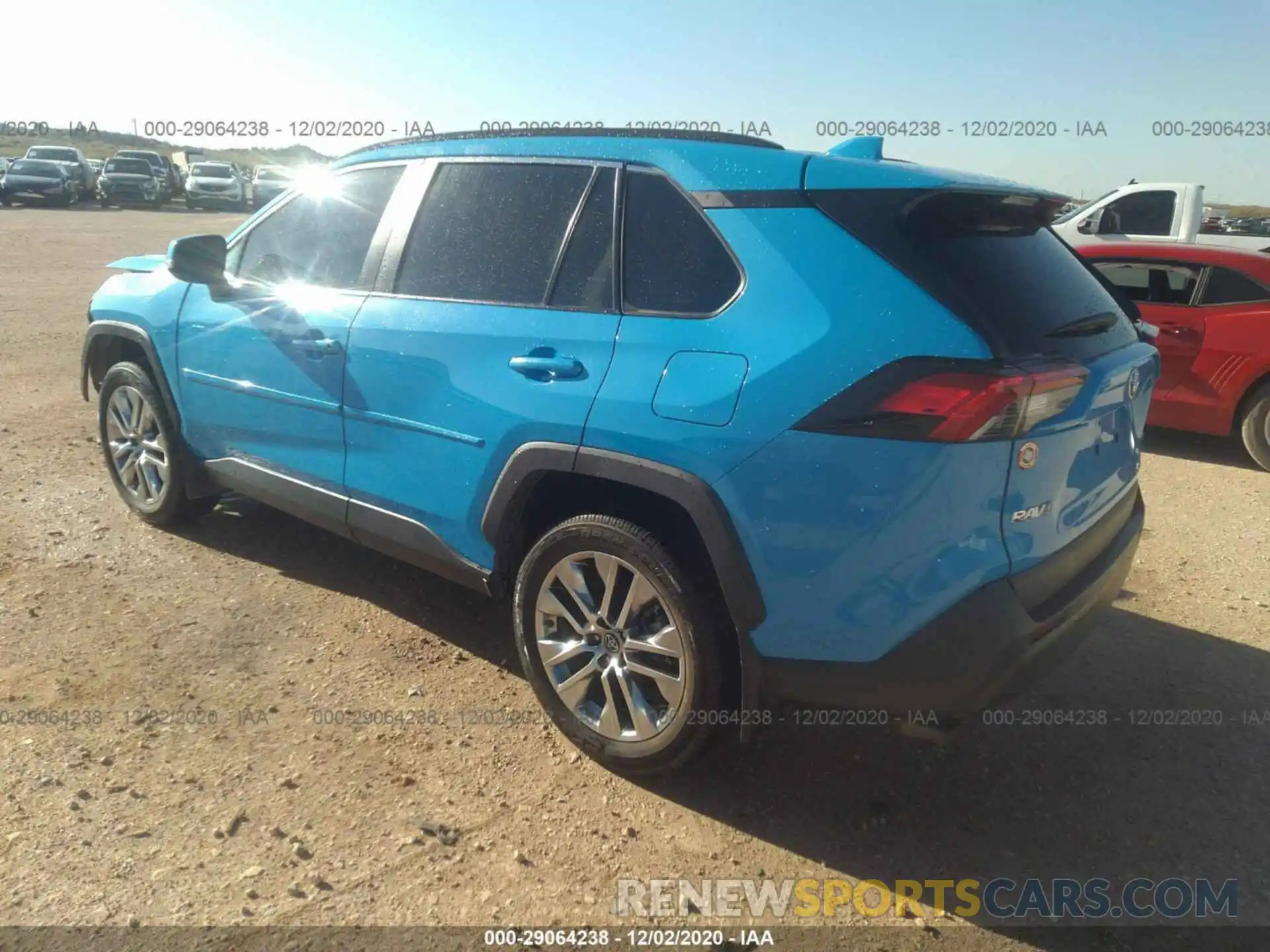 3 Photograph of a damaged car 2T3C1RFV7KC019713 TOYOTA RAV4 2019