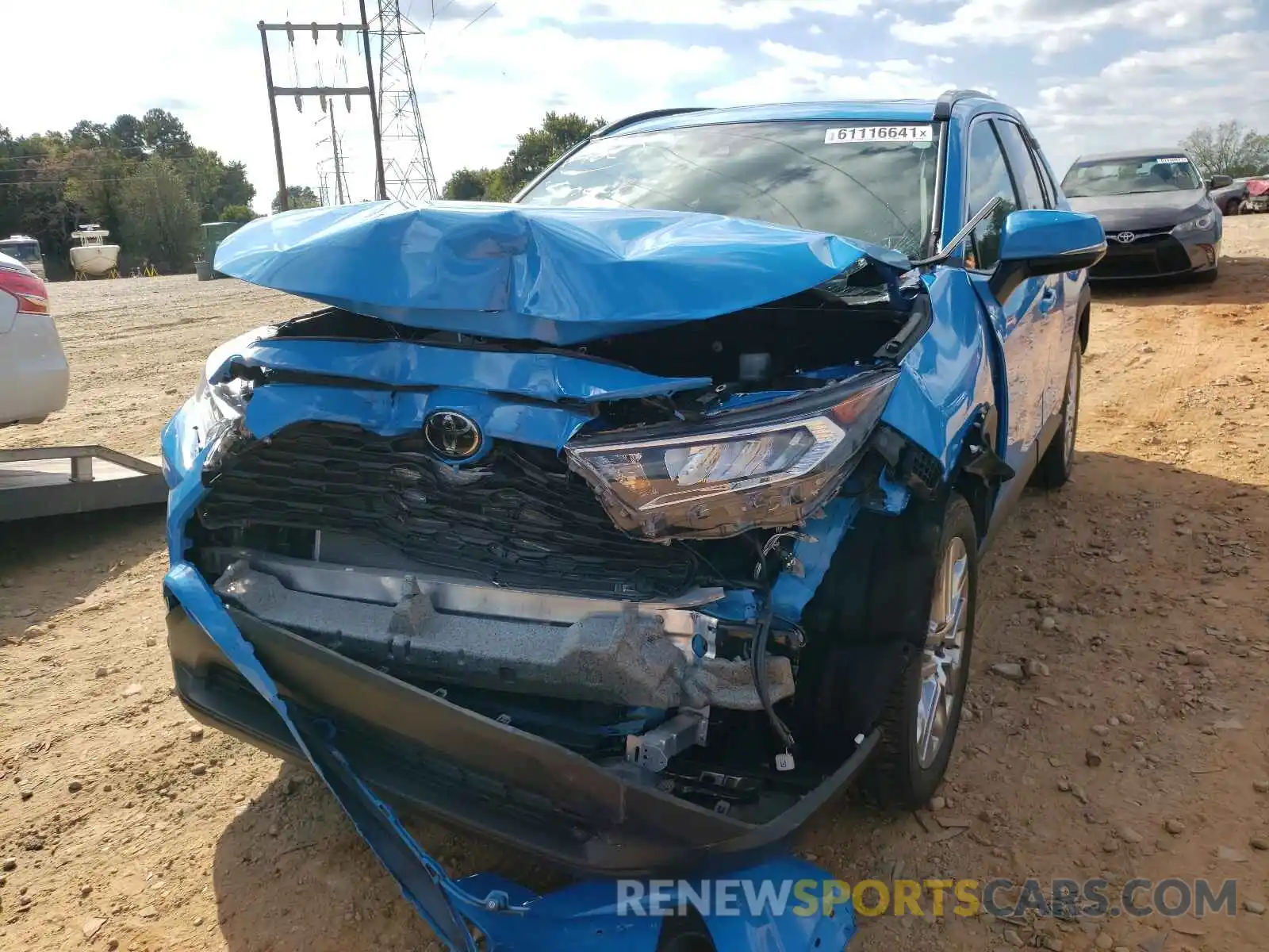 9 Photograph of a damaged car 2T3C1RFV7KW022691 TOYOTA RAV4 2019