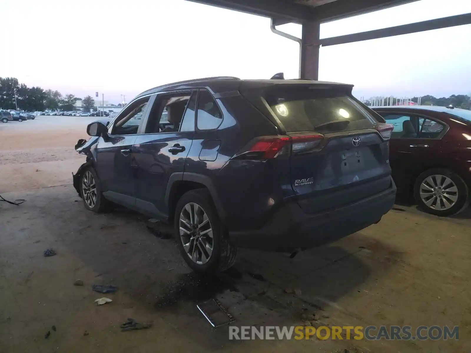 3 Photograph of a damaged car 2T3C1RFV7KW023176 TOYOTA RAV4 2019