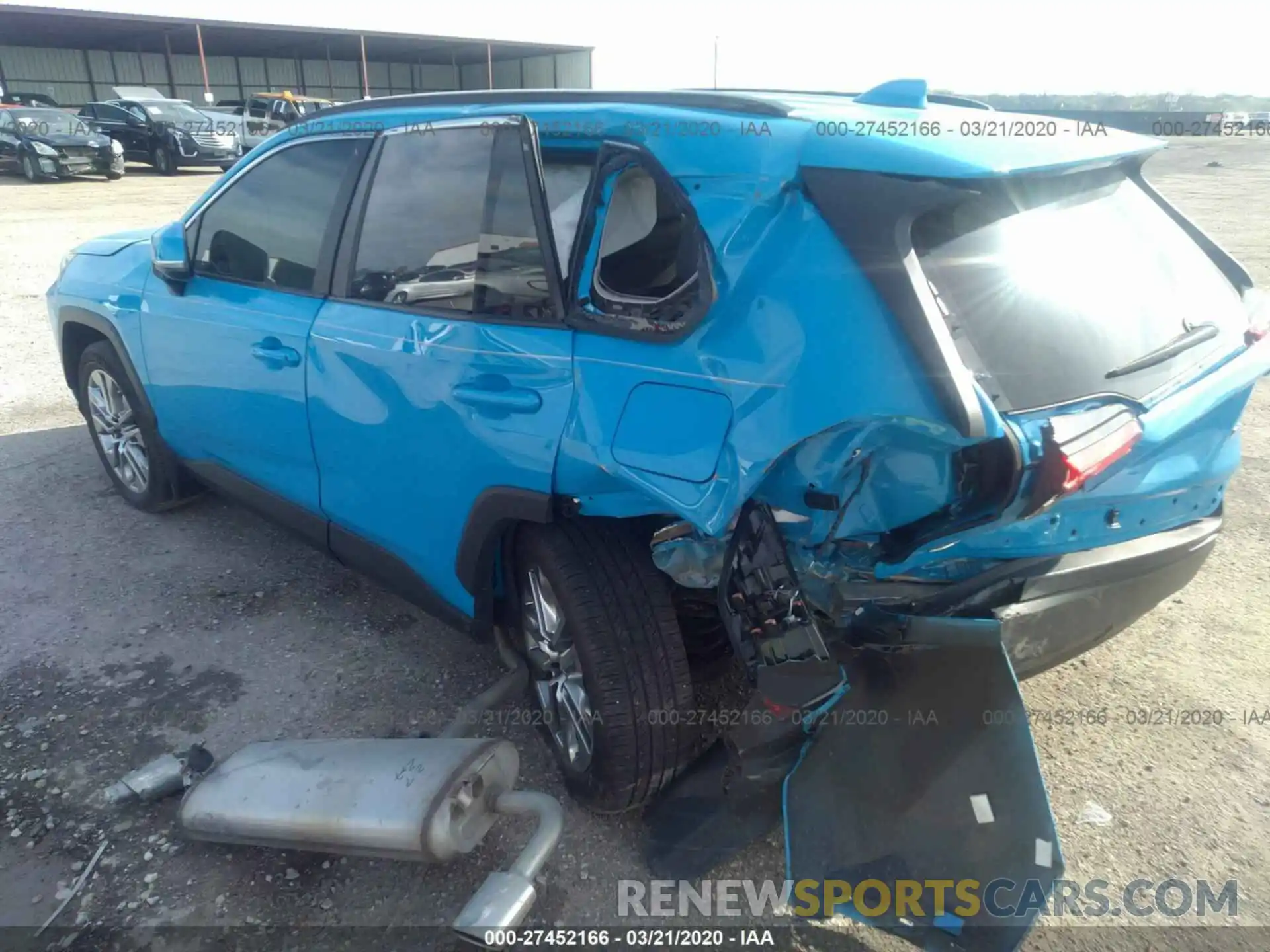 3 Photograph of a damaged car 2T3C1RFV7KW024246 TOYOTA RAV4 2019