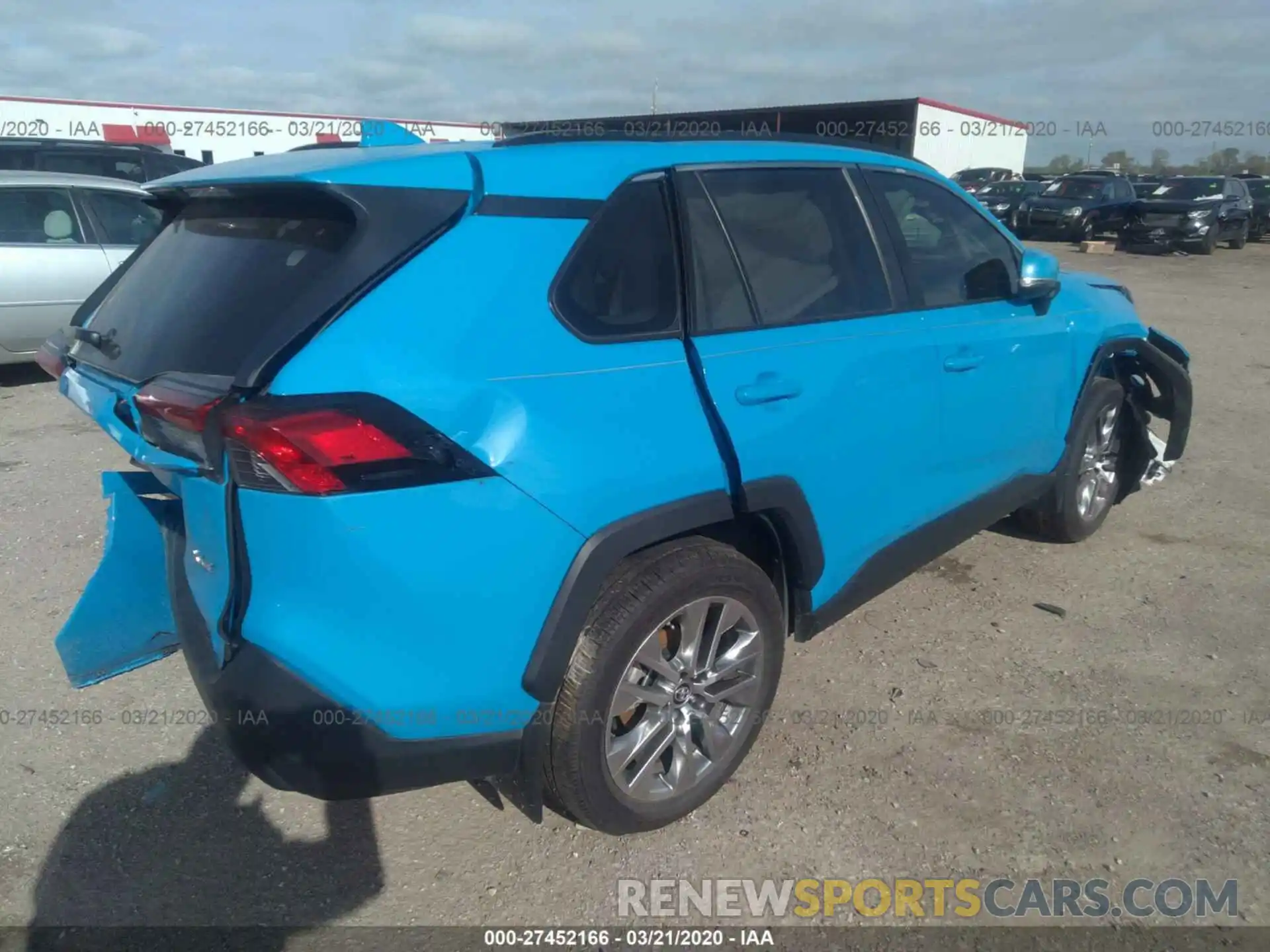 4 Photograph of a damaged car 2T3C1RFV7KW024246 TOYOTA RAV4 2019