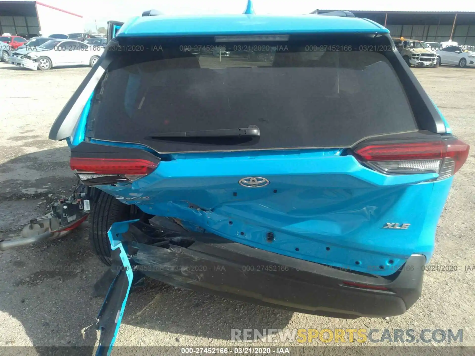 6 Фотография поврежденного автомобиля 2T3C1RFV7KW024246 TOYOTA RAV4 2019