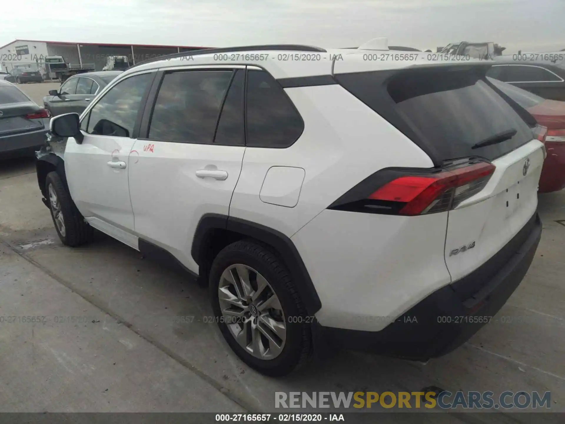 3 Photograph of a damaged car 2T3C1RFV7KW025851 TOYOTA RAV4 2019