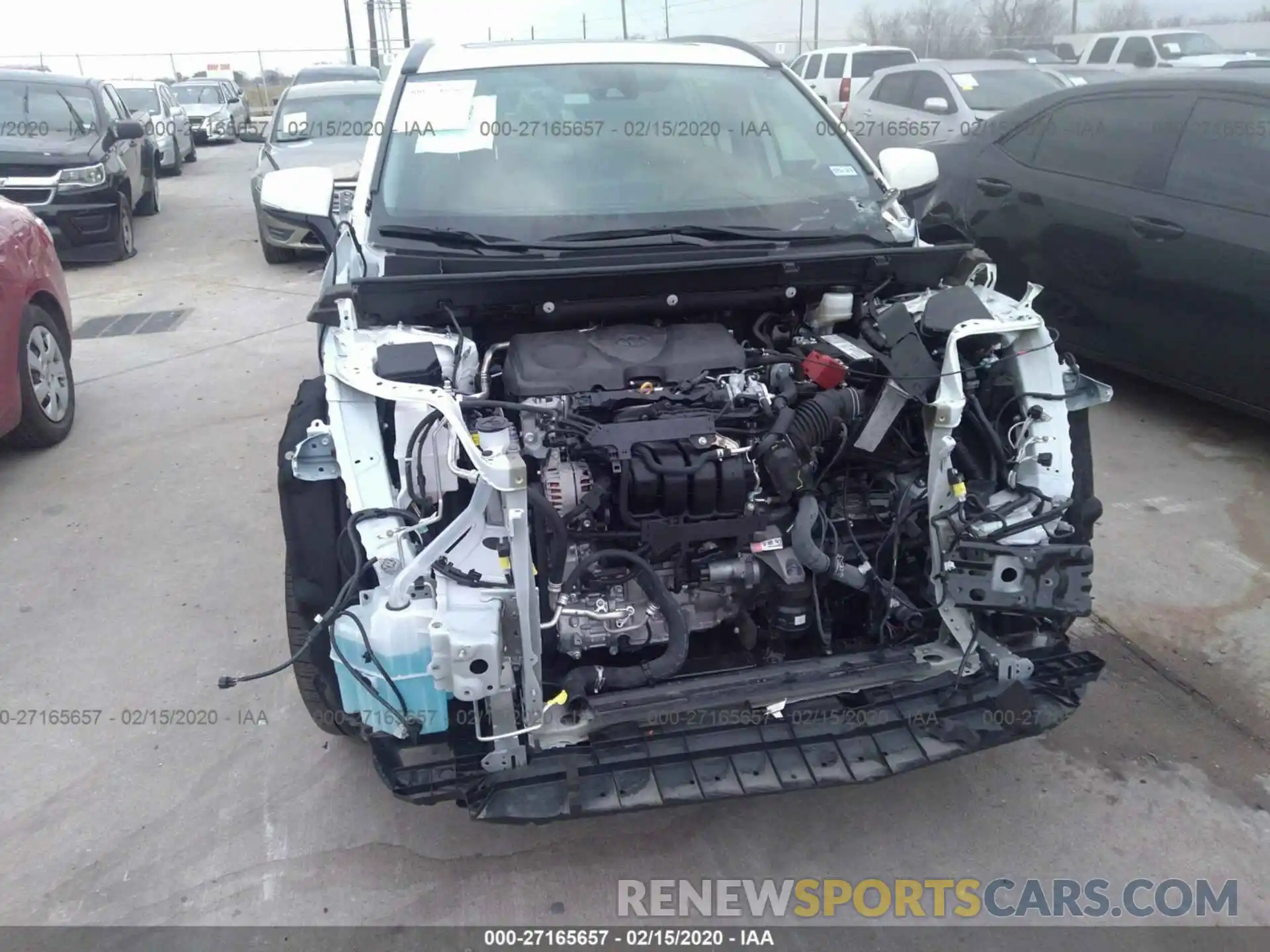 6 Photograph of a damaged car 2T3C1RFV7KW025851 TOYOTA RAV4 2019