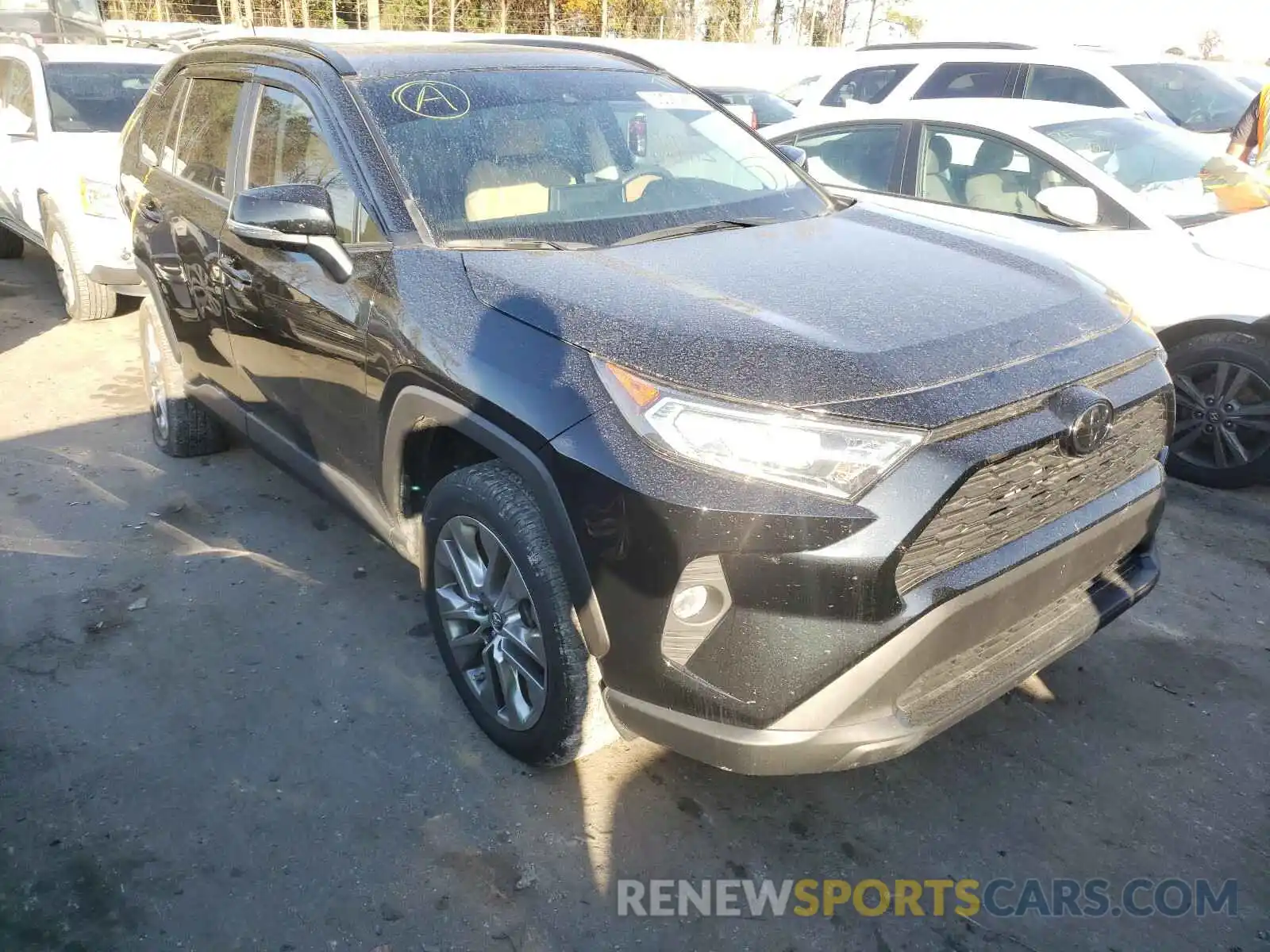 1 Photograph of a damaged car 2T3C1RFV7KW039944 TOYOTA RAV4 2019