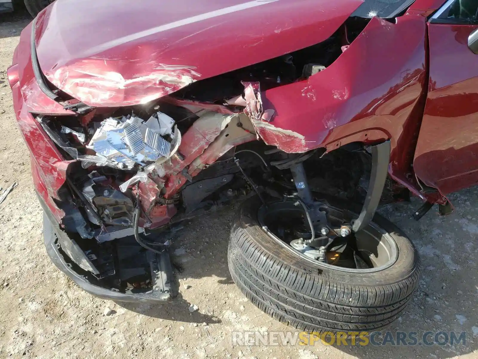 9 Фотография поврежденного автомобиля 2T3C1RFV7KW039992 TOYOTA RAV4 2019