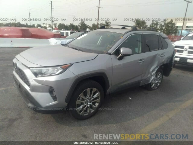 2 Photograph of a damaged car 2T3C1RFV7KW047073 TOYOTA RAV4 2019