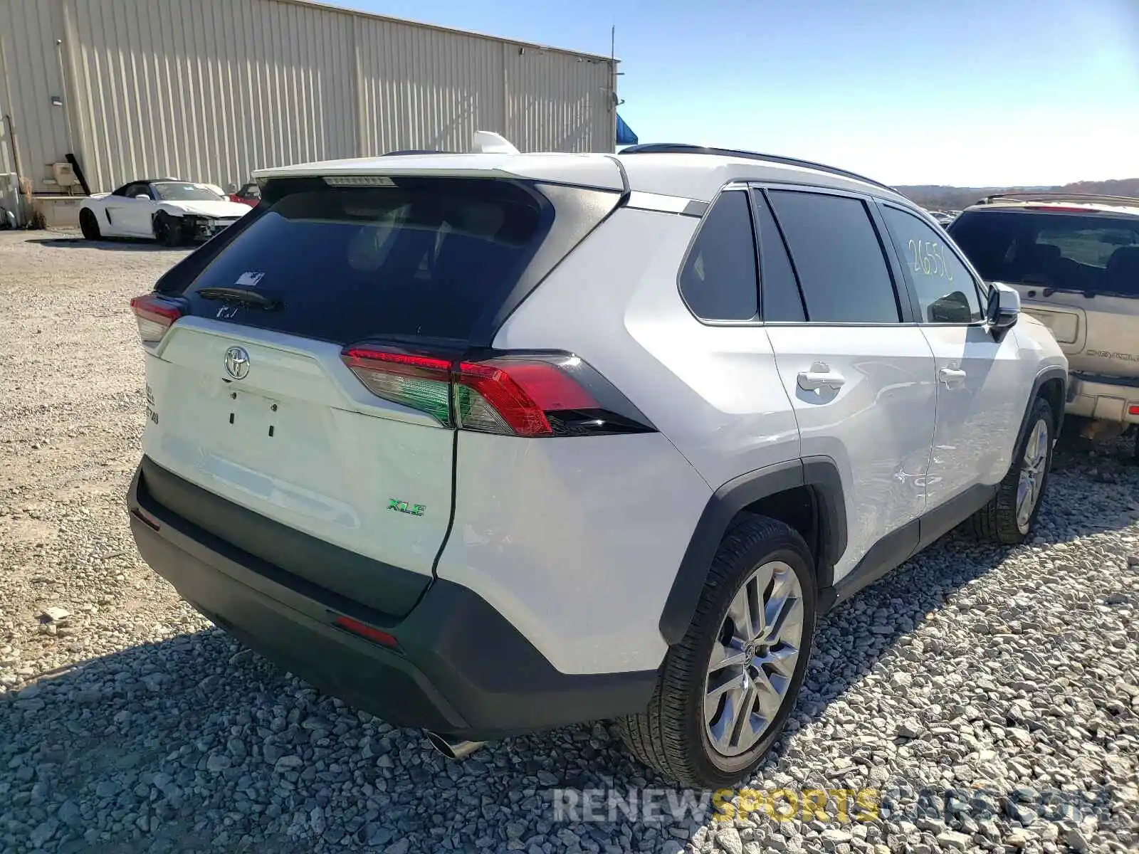 4 Photograph of a damaged car 2T3C1RFV8KC007280 TOYOTA RAV4 2019