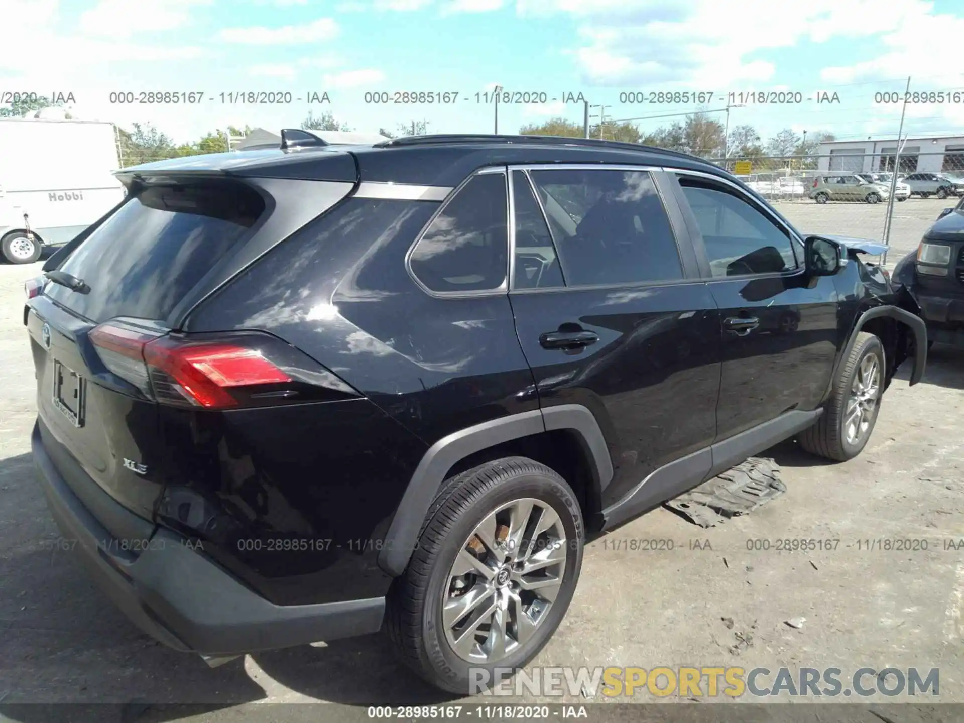 4 Фотография поврежденного автомобиля 2T3C1RFV8KC015654 TOYOTA RAV4 2019